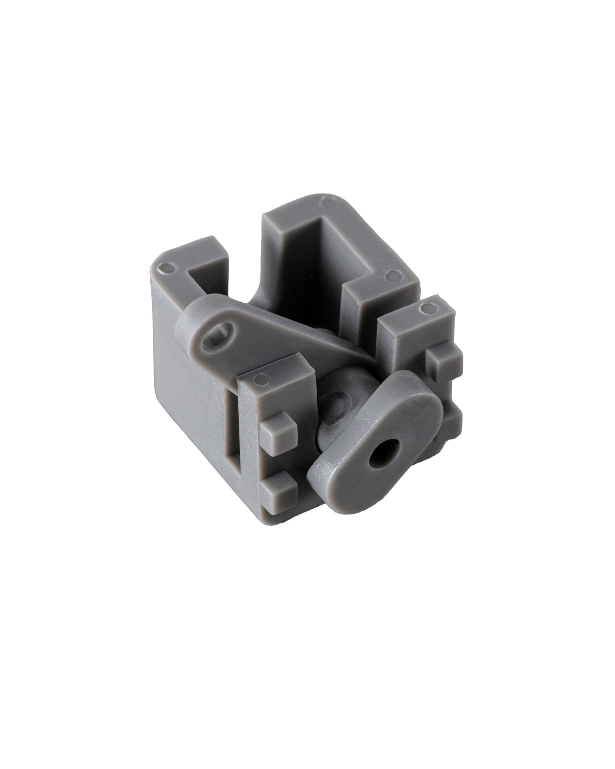 Support de montage sur rail Premium gris