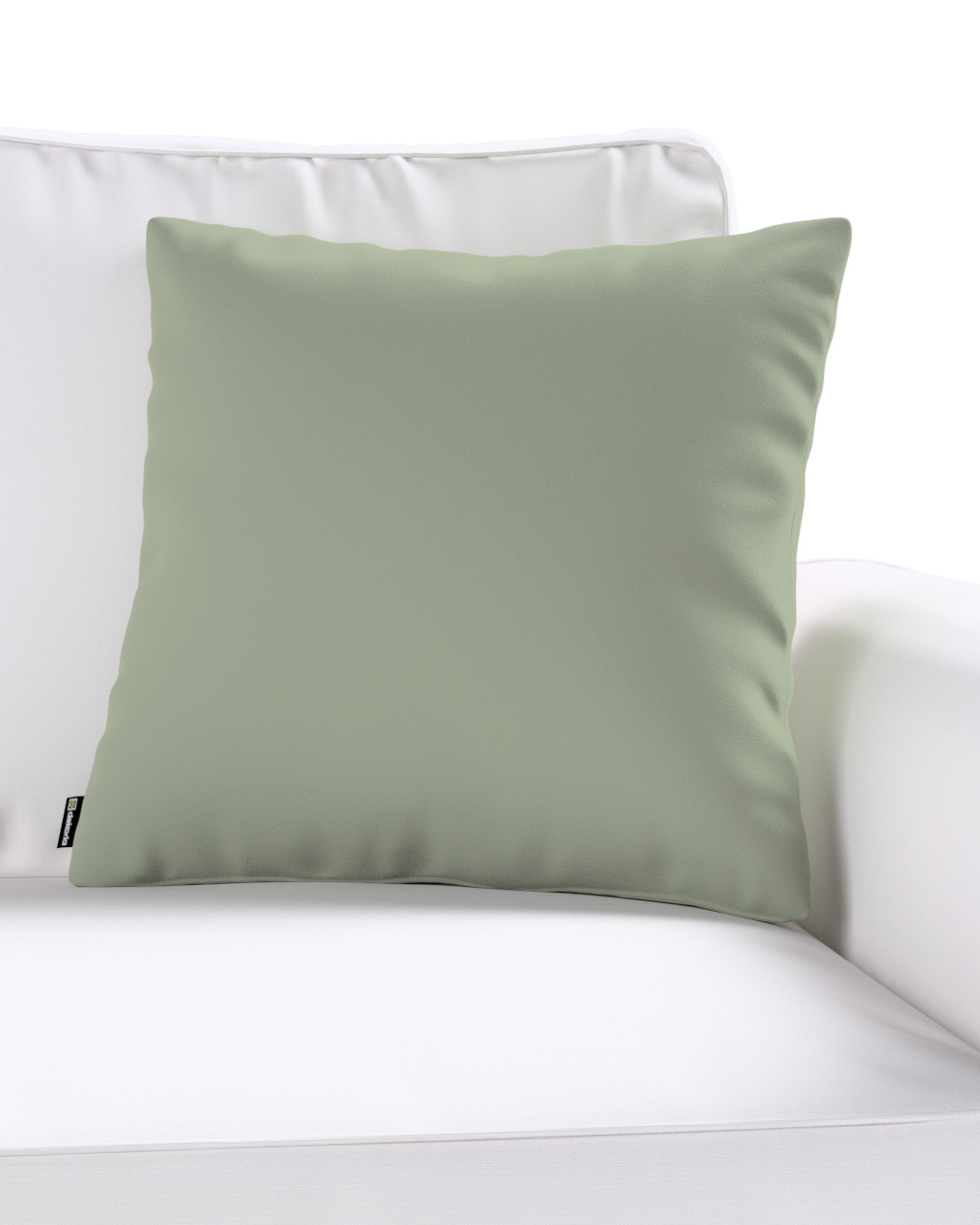Housse de coussin Milly couleur vert (hover)