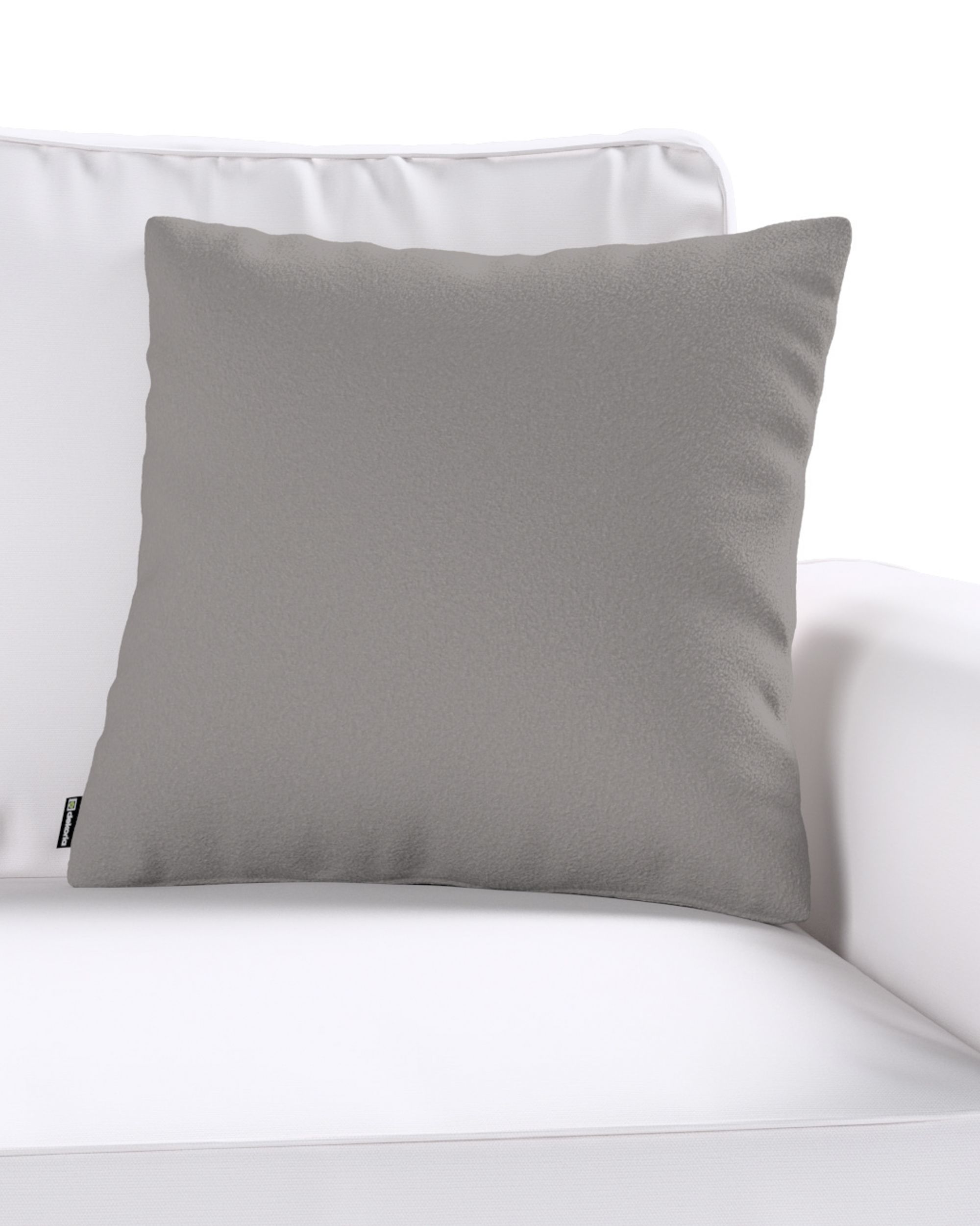 Housse de coussin Milly couleur beige tissu tresse (hover)