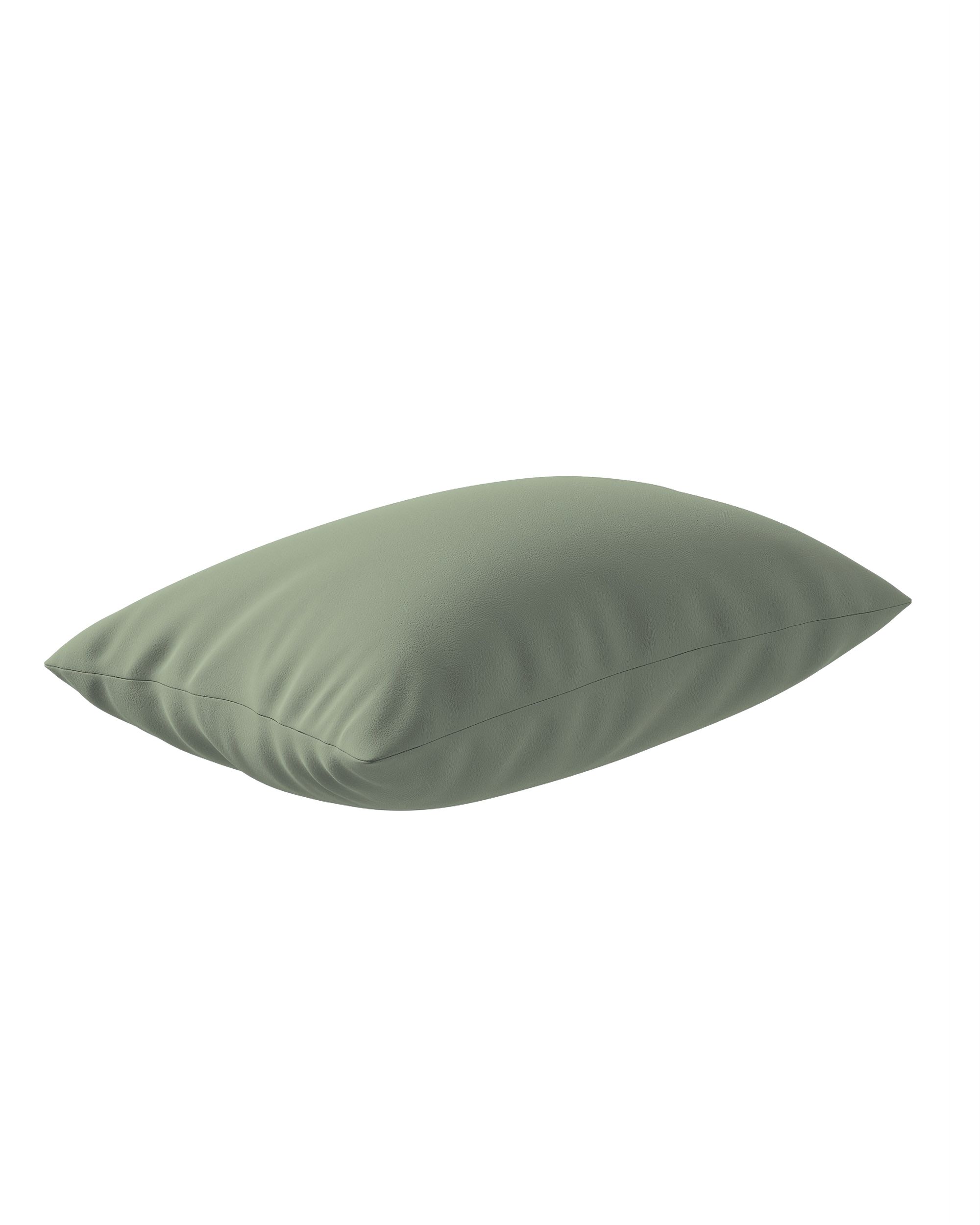 Housse de coussin Milly forme rectangulaire couleur vert (hover)