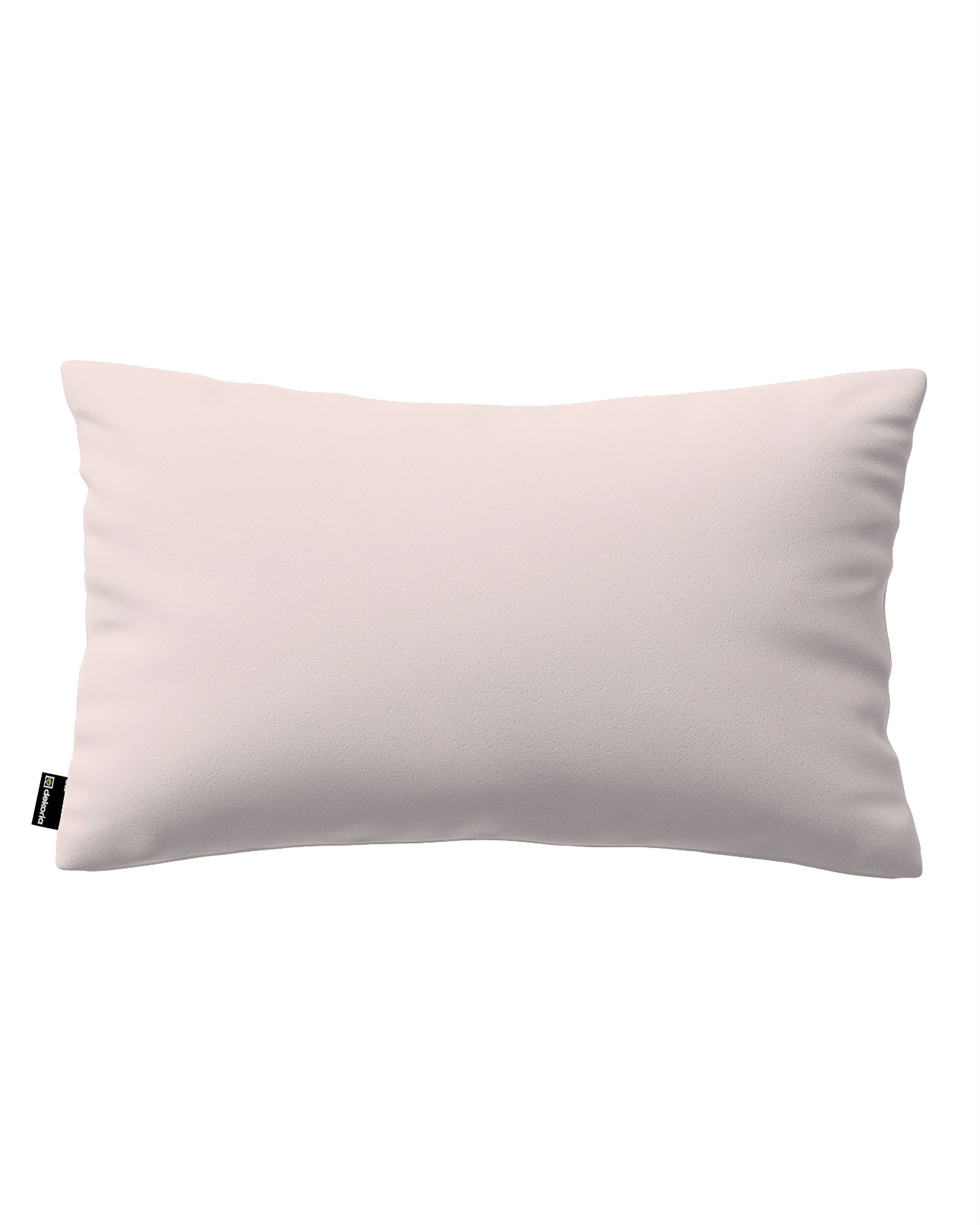 Housse de coussin Milly forme rectangulaire couleur crème