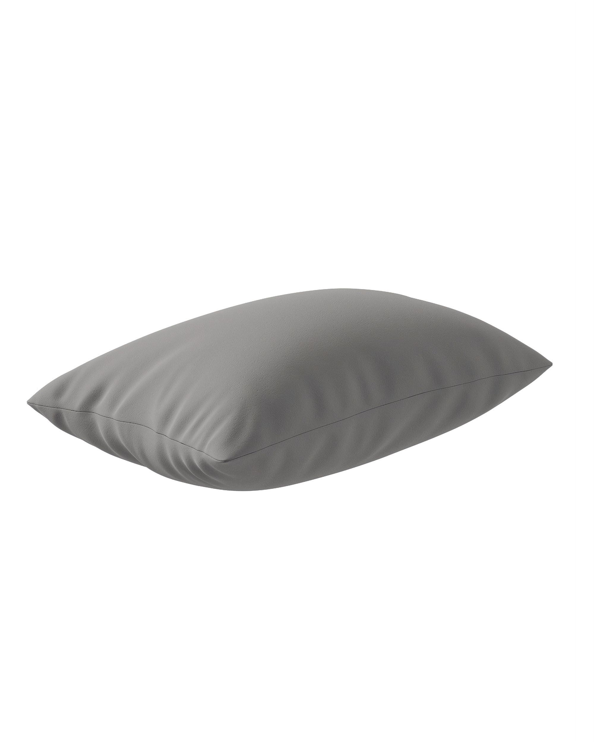 Housse de coussin Milly forme rectangulaire couleur gris (hover)