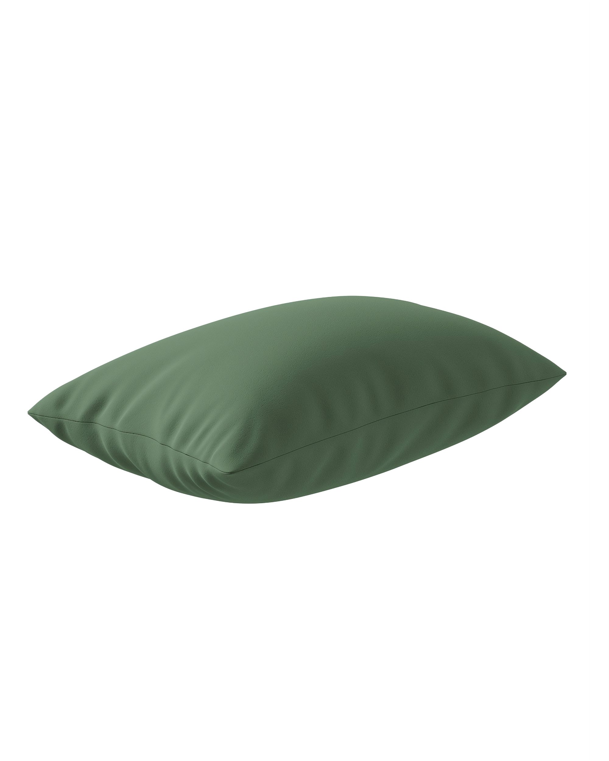 Housse de coussin Milly forme rectangulaire couleur vert (hover)