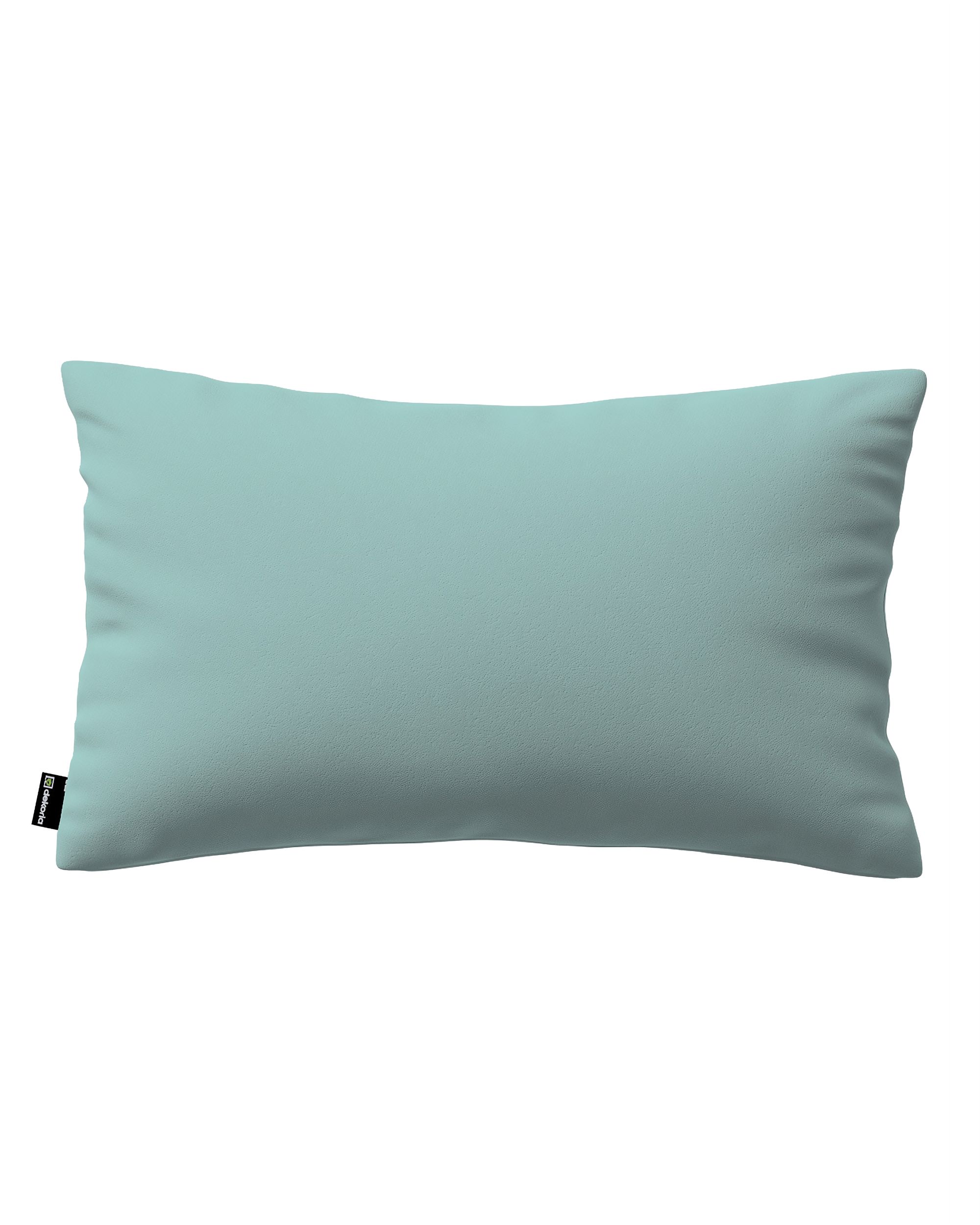 Housse de coussin Milly forme rectangulaire couleur bleu