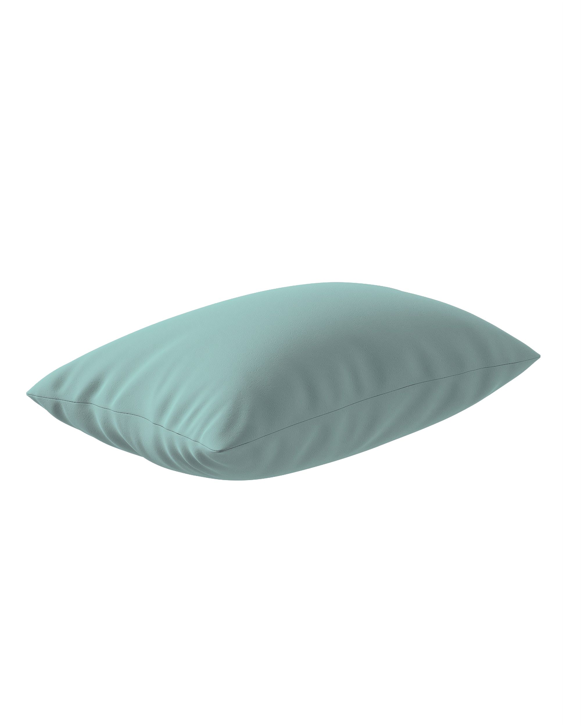 Housse de coussin Milly forme rectangulaire couleur bleu (hover)