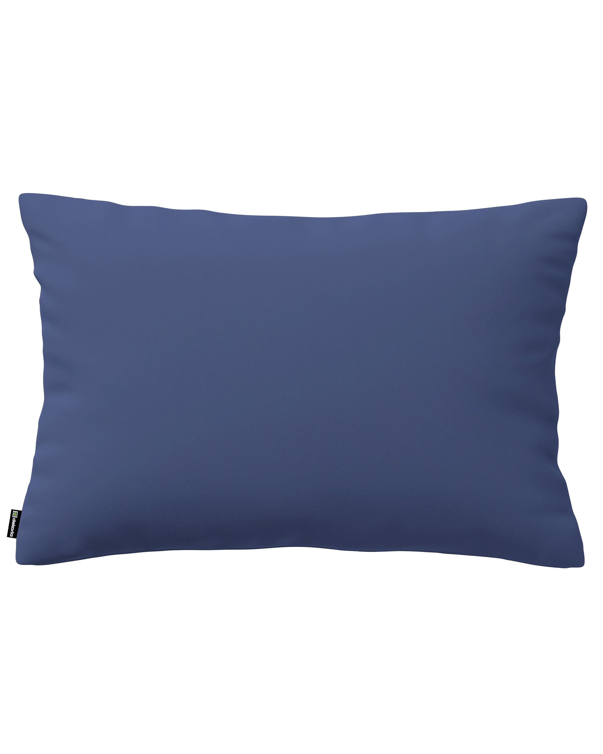 Housse de coussin Milly forme rectangulaire couleur bleu marine