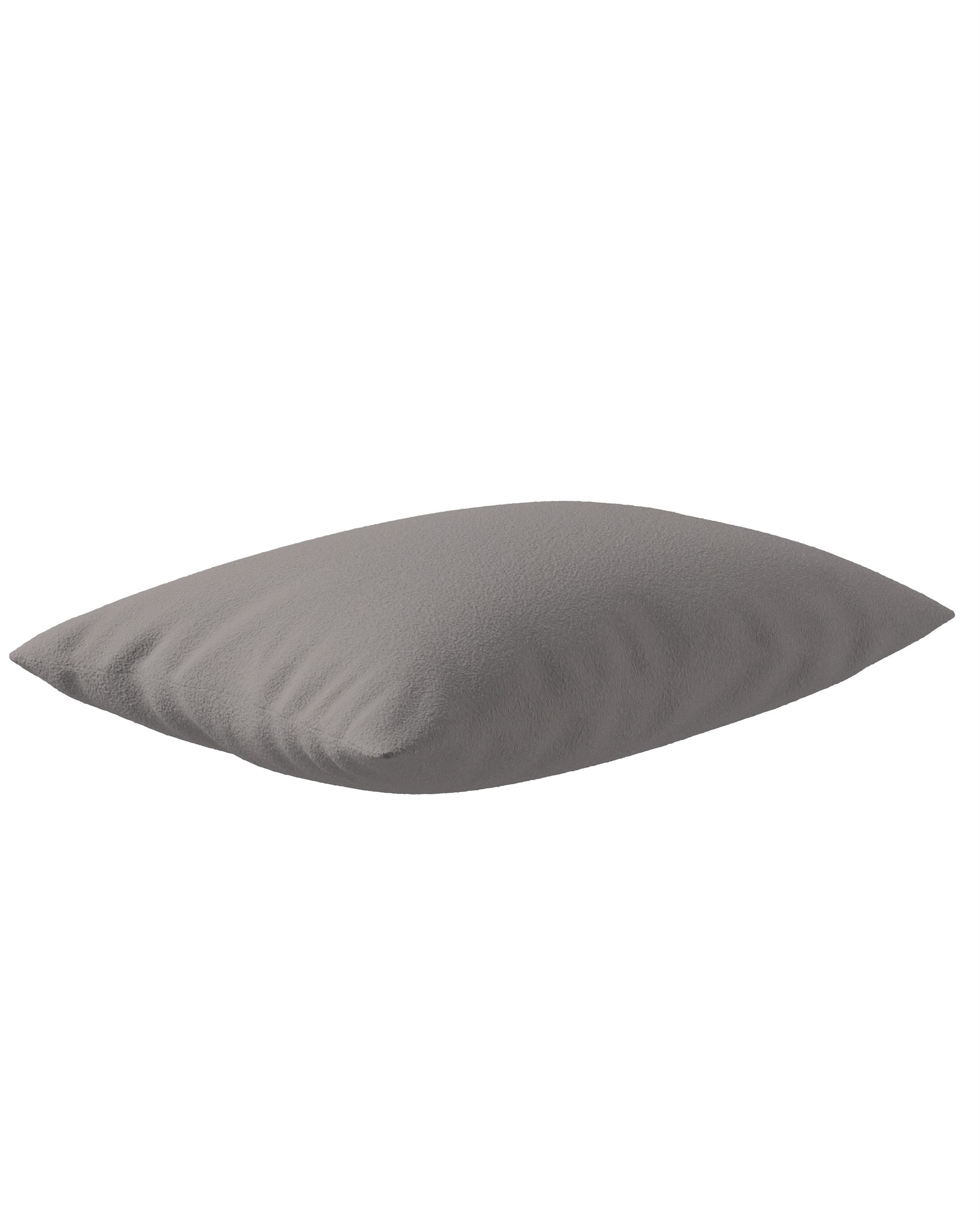 Housse de coussin Milly forme rectangulaire couleur beige tissu tresse (hover)