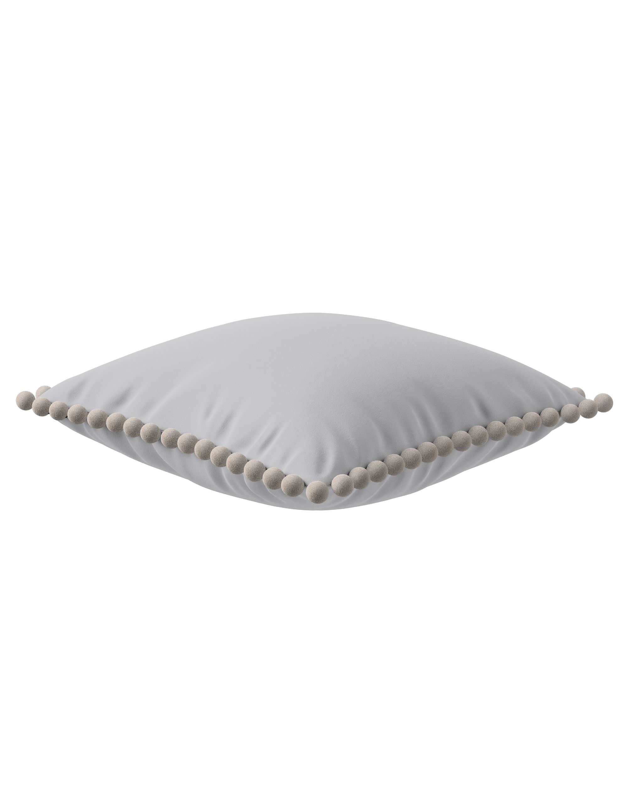 Housse de coussin Daisy couleur gris (hover)