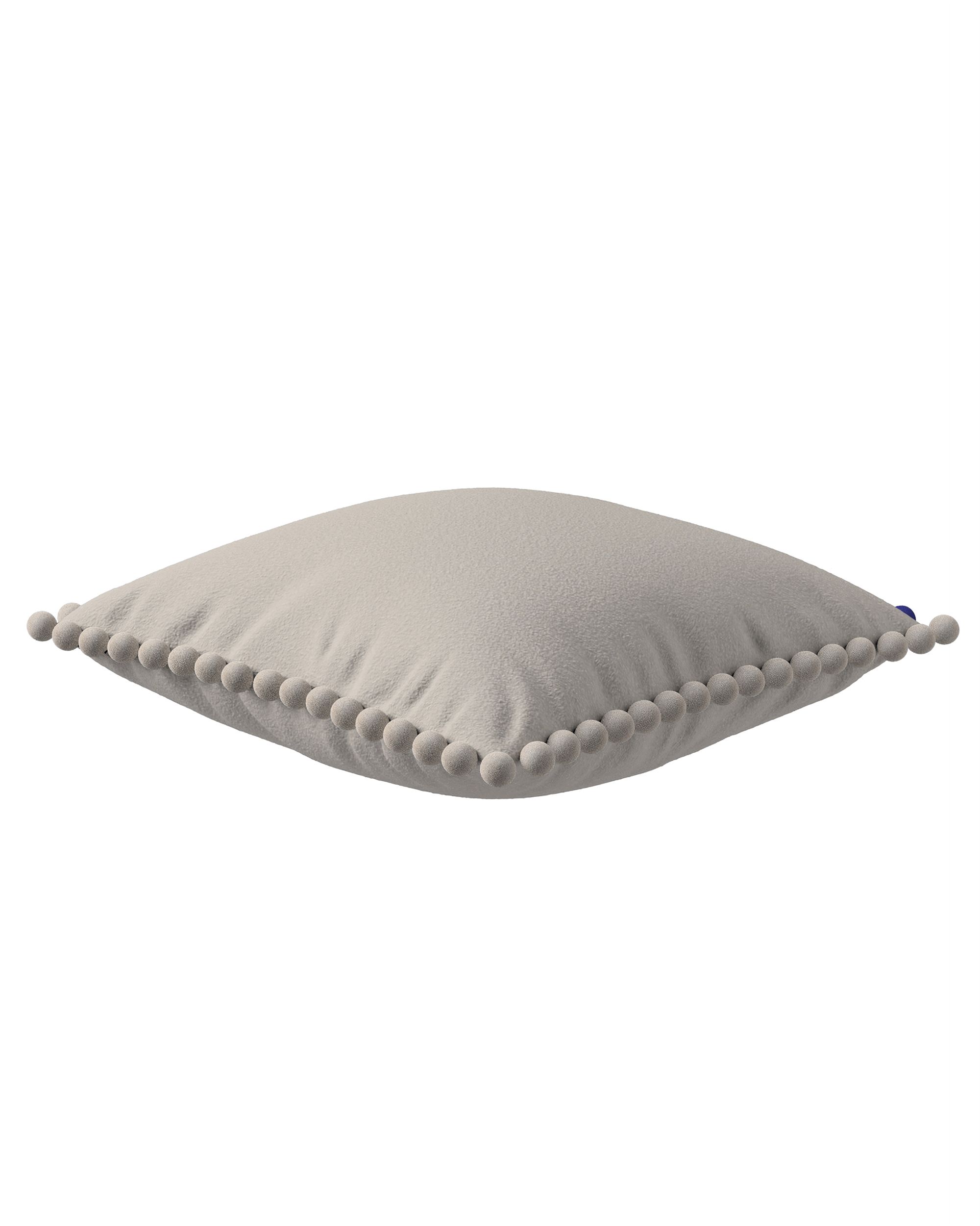 Housse de coussin Daisy couleur beige tissu tresse (hover)