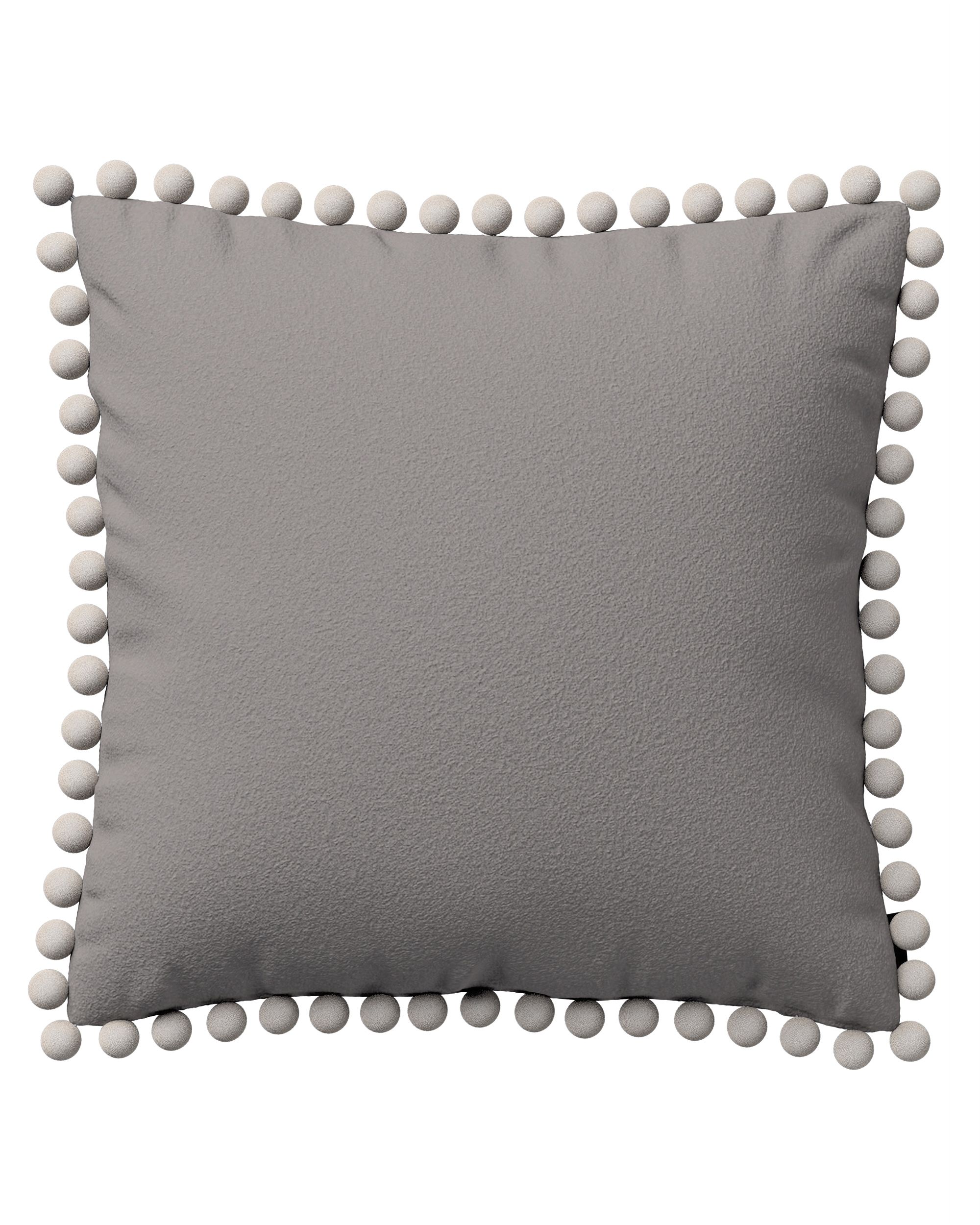 Housse de coussin Daisy couleur beige tissu tresse