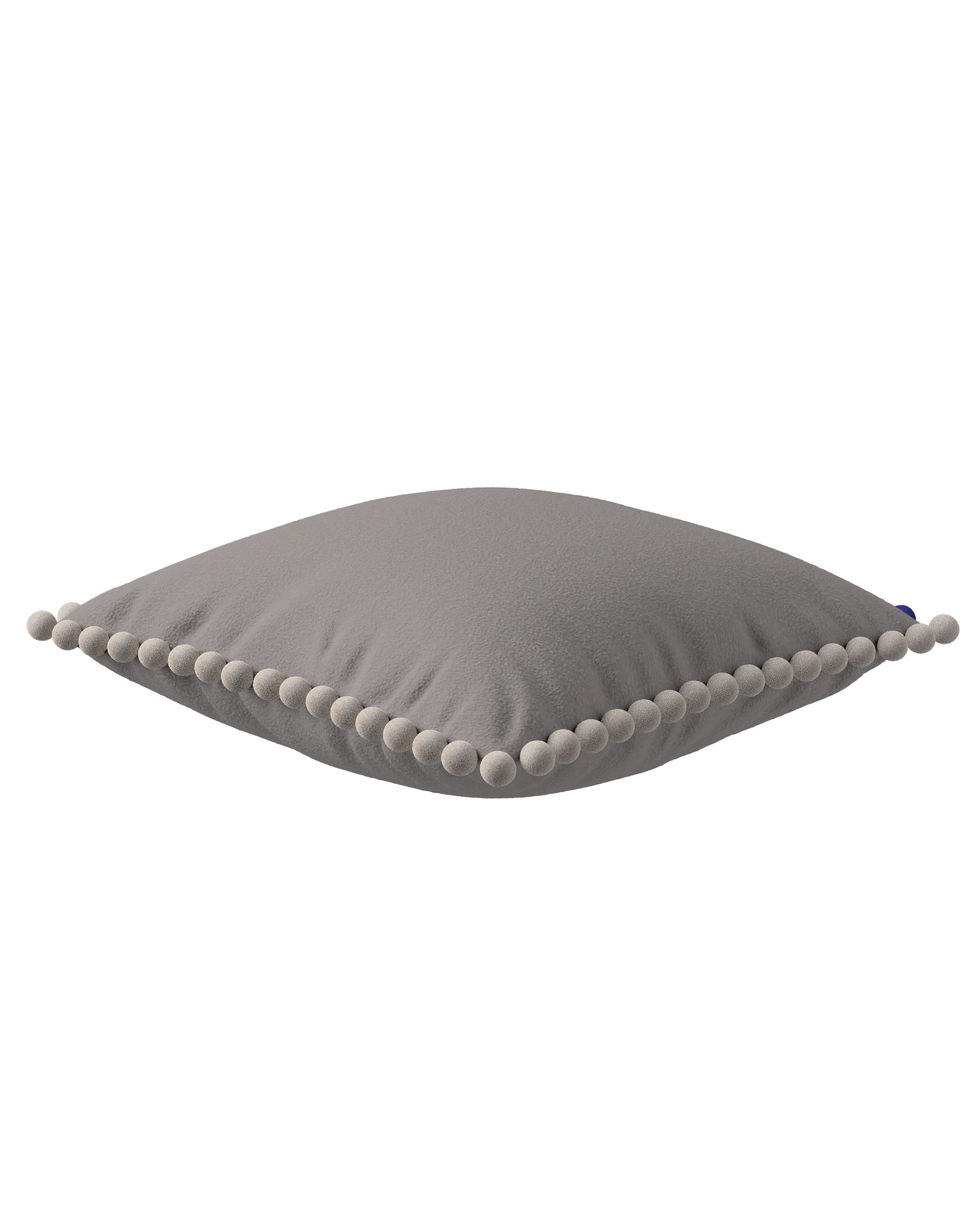 Housse de coussin Daisy couleur beige tissu tresse (hover)