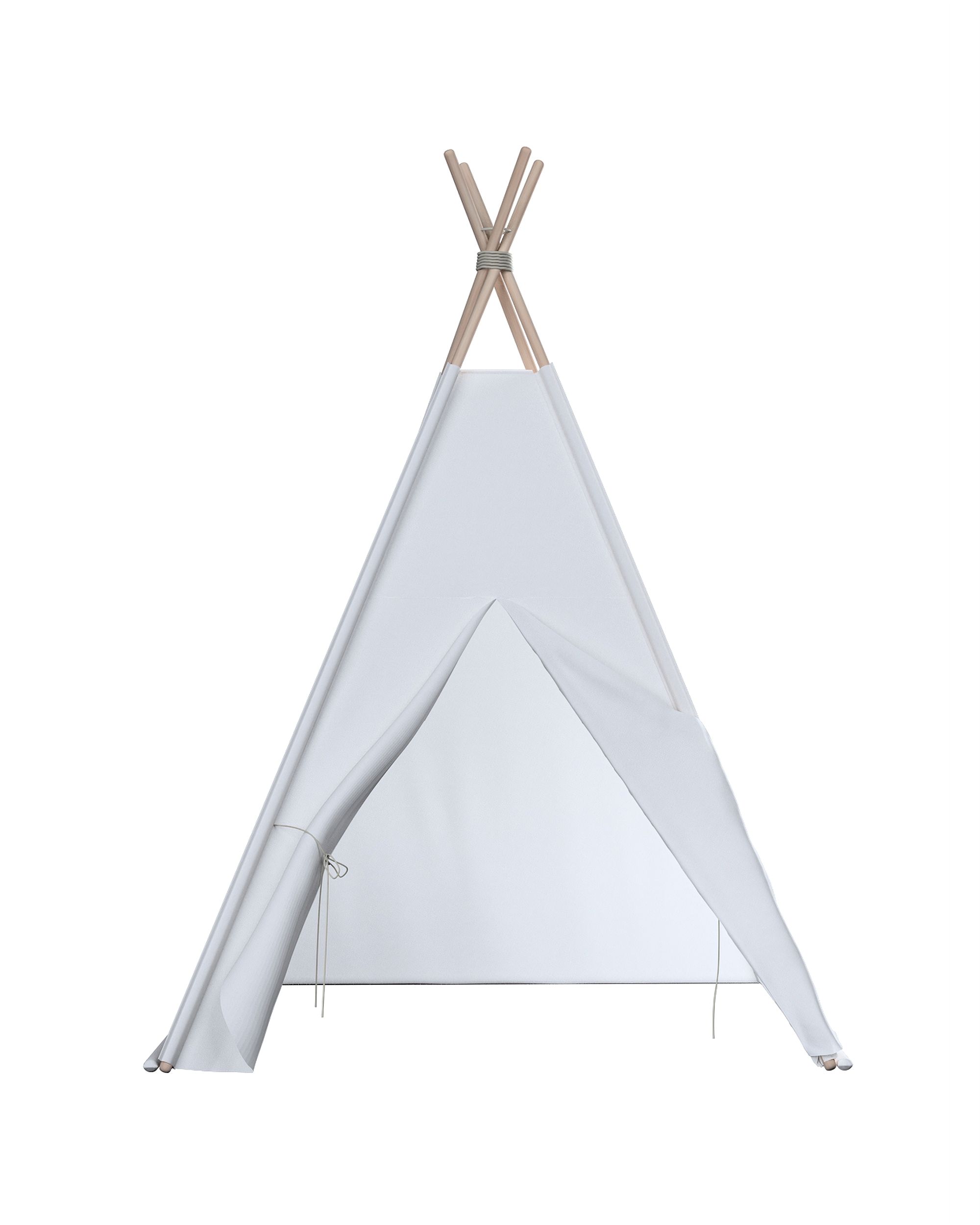 Tente de jeu Tipi couleur blanc (hover)