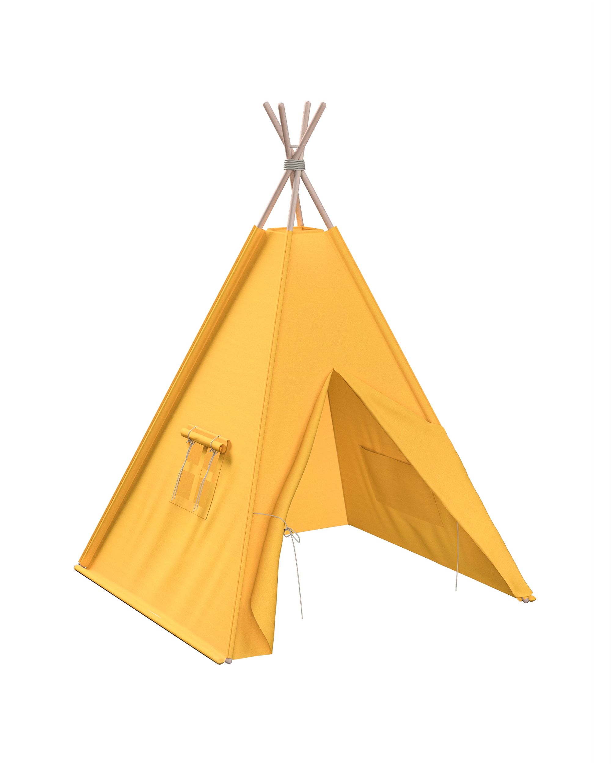 Tente de jeu Tipi couleur jaune