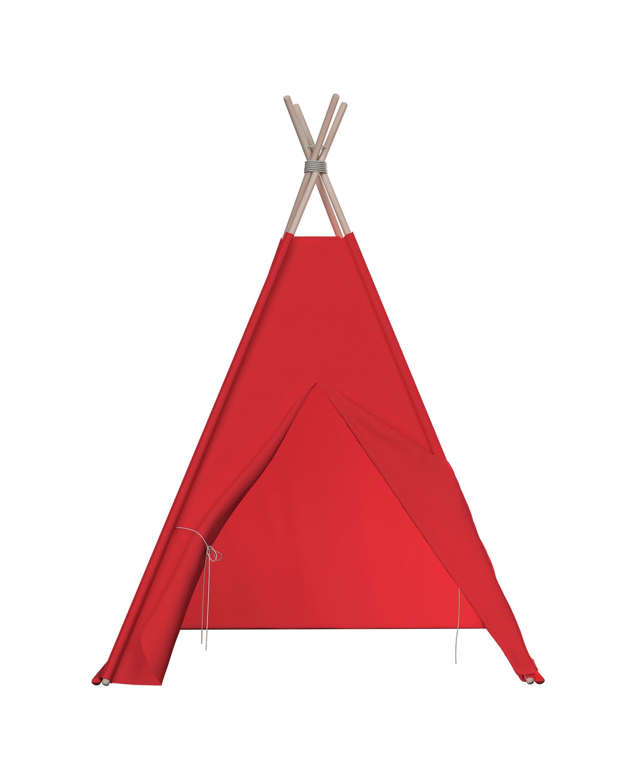 Tente de jeu Tipi couleur rouge (hover)