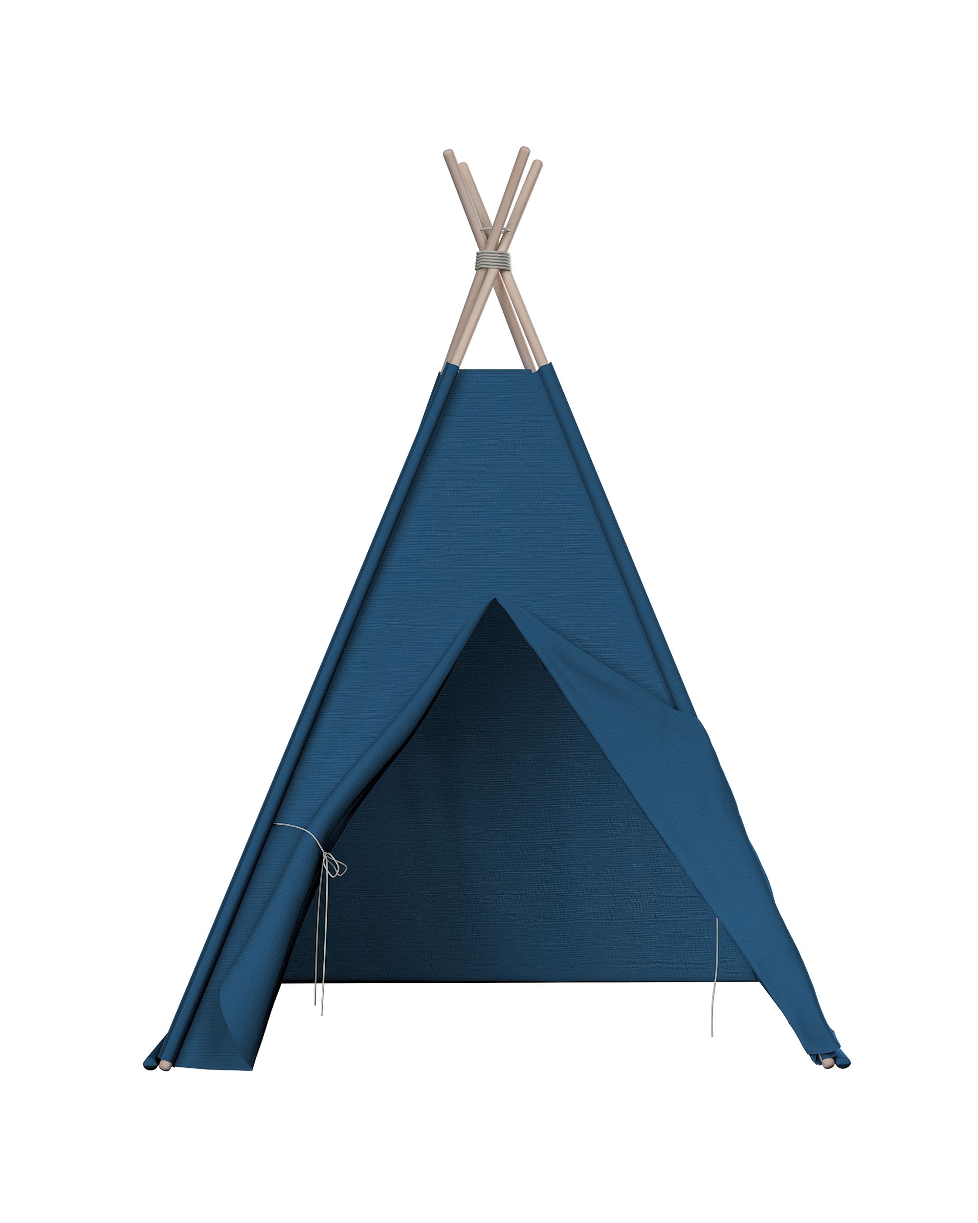 Tente de jeu Tipi couleur bleu marine (hover)