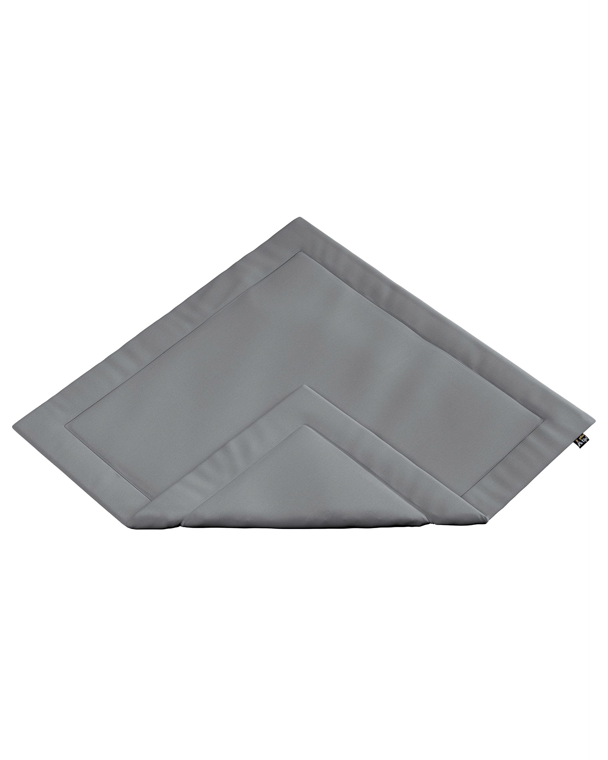Tapis de tipi 110x110cm couleur gris