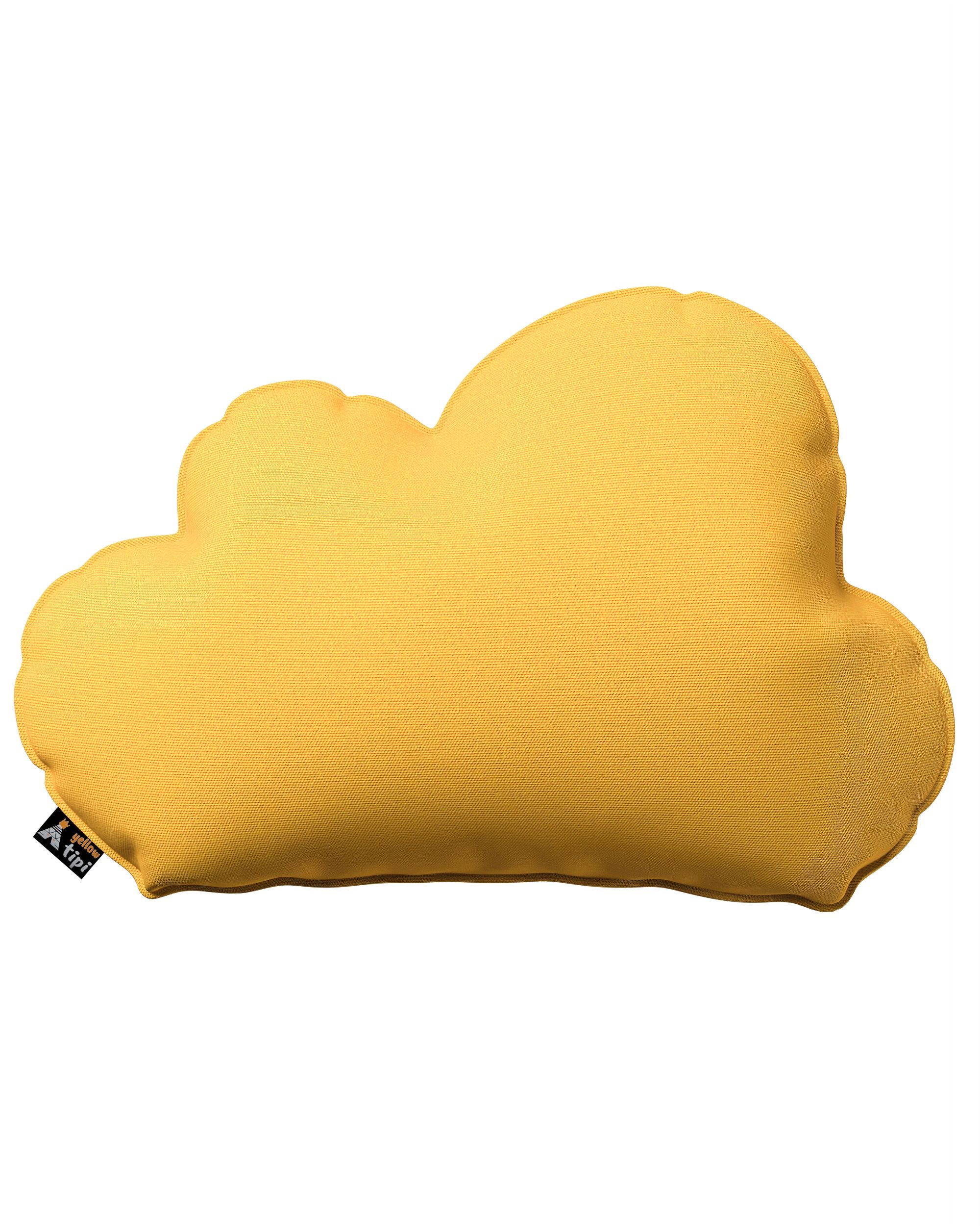 Coussin Soft Cloud couleur jaune