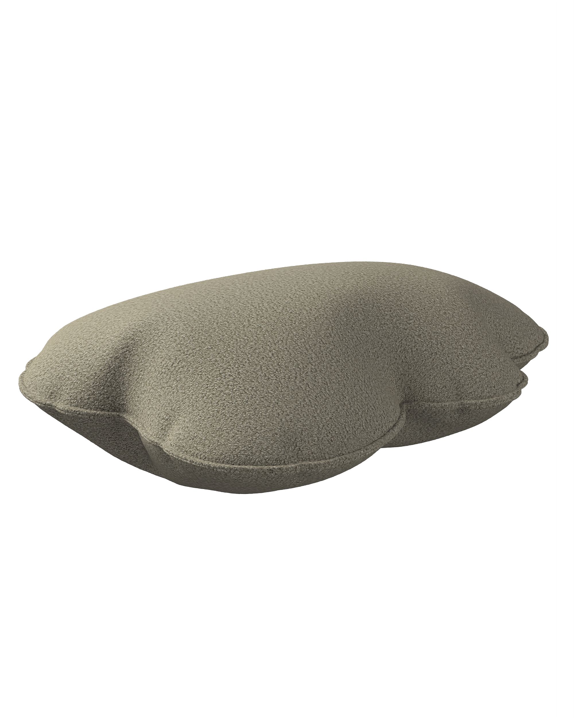 Coussin Soft Cloud couleur beige tissu tresse (hover)