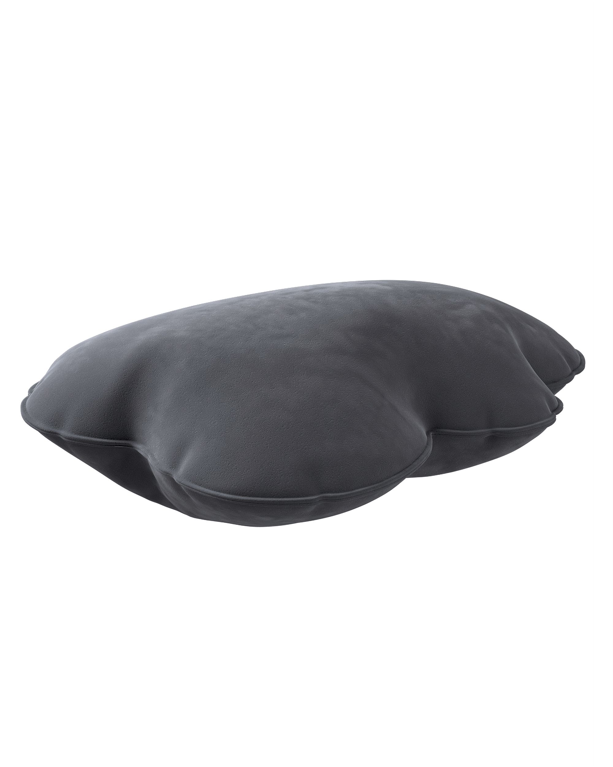 Coussin Soft Cloud couleur gris tissu brillant, velours (hover)