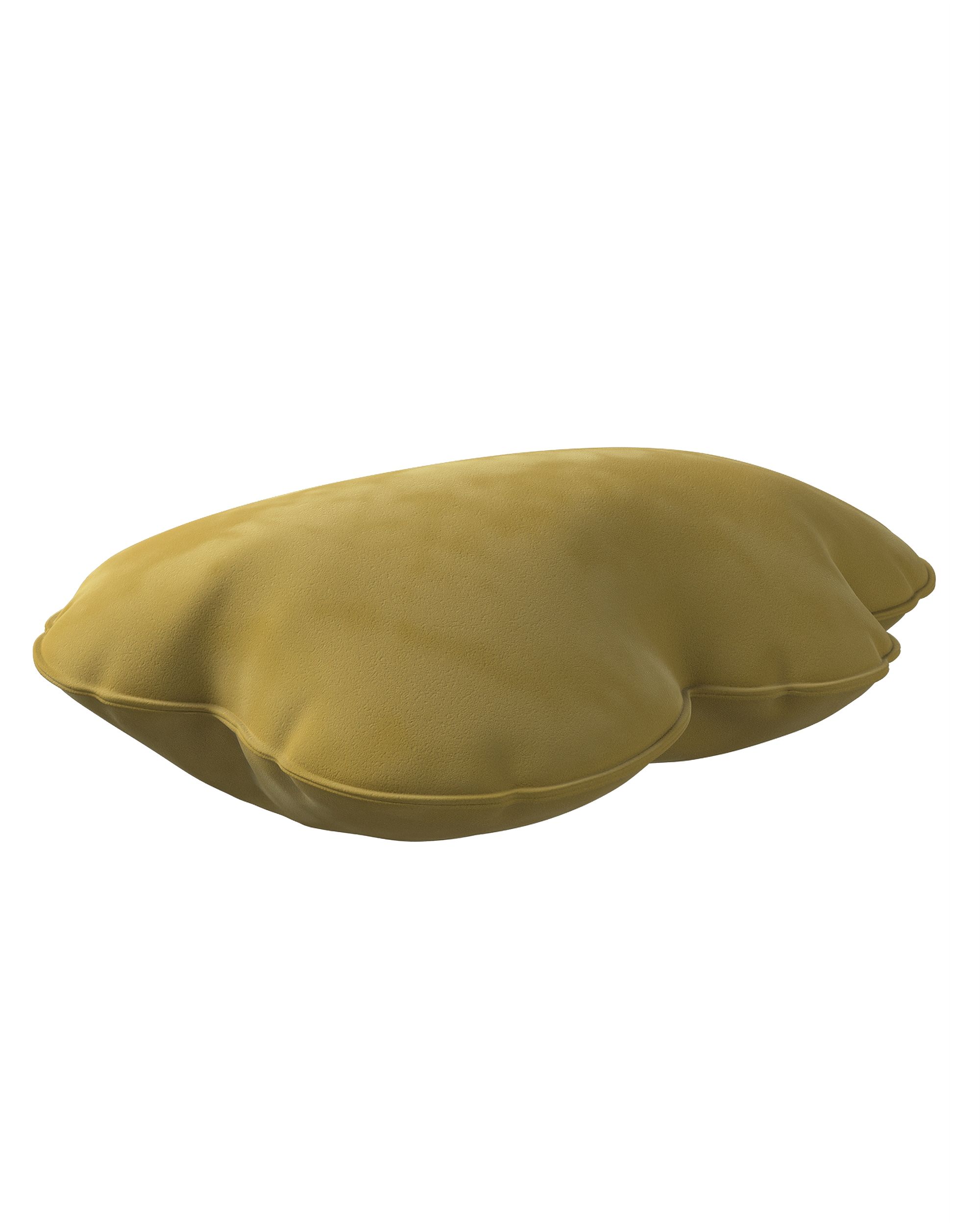 Coussin Soft Cloud couleur vert tissu brillant, velours (hover)