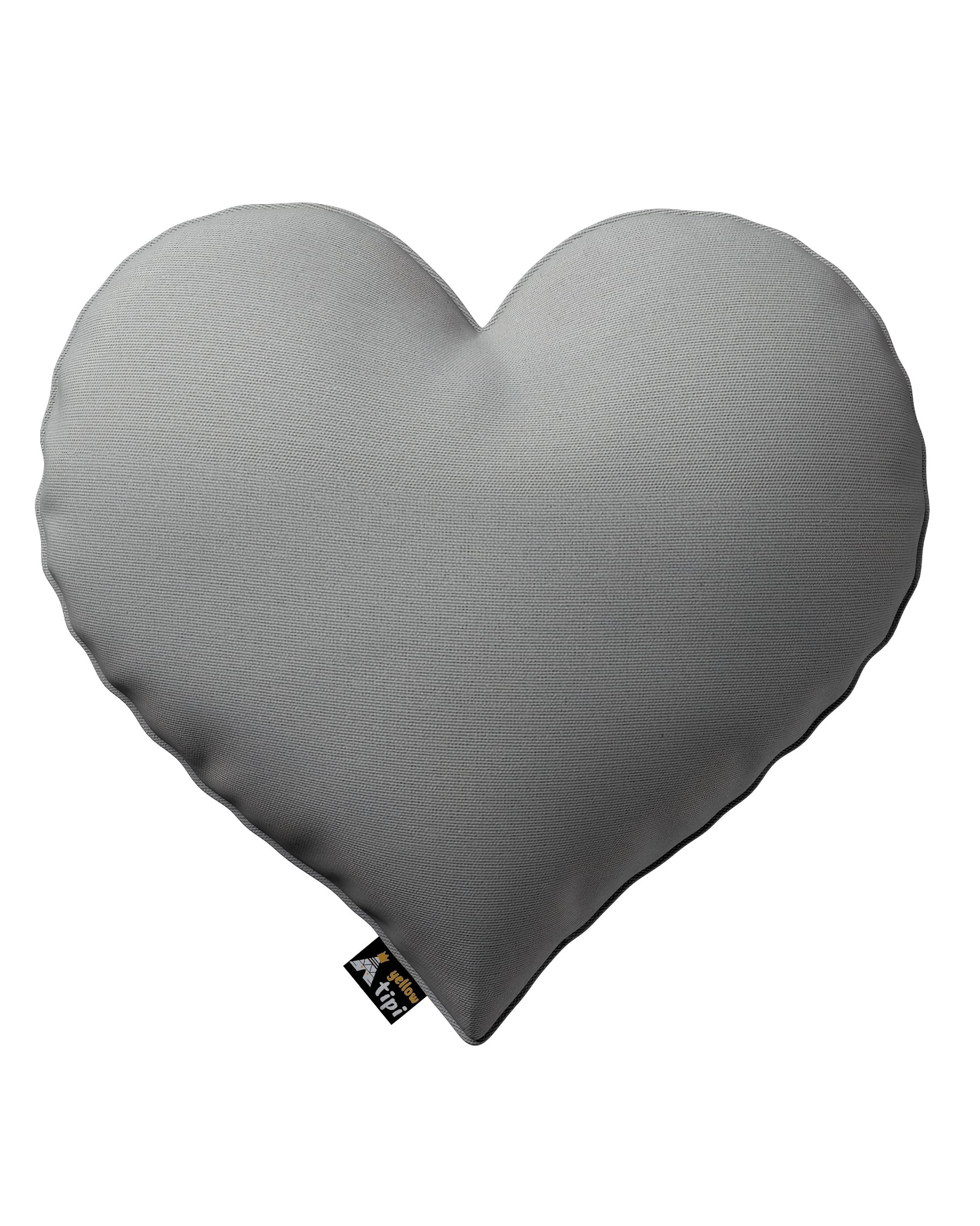 Coussin Heart of Love couleur gris