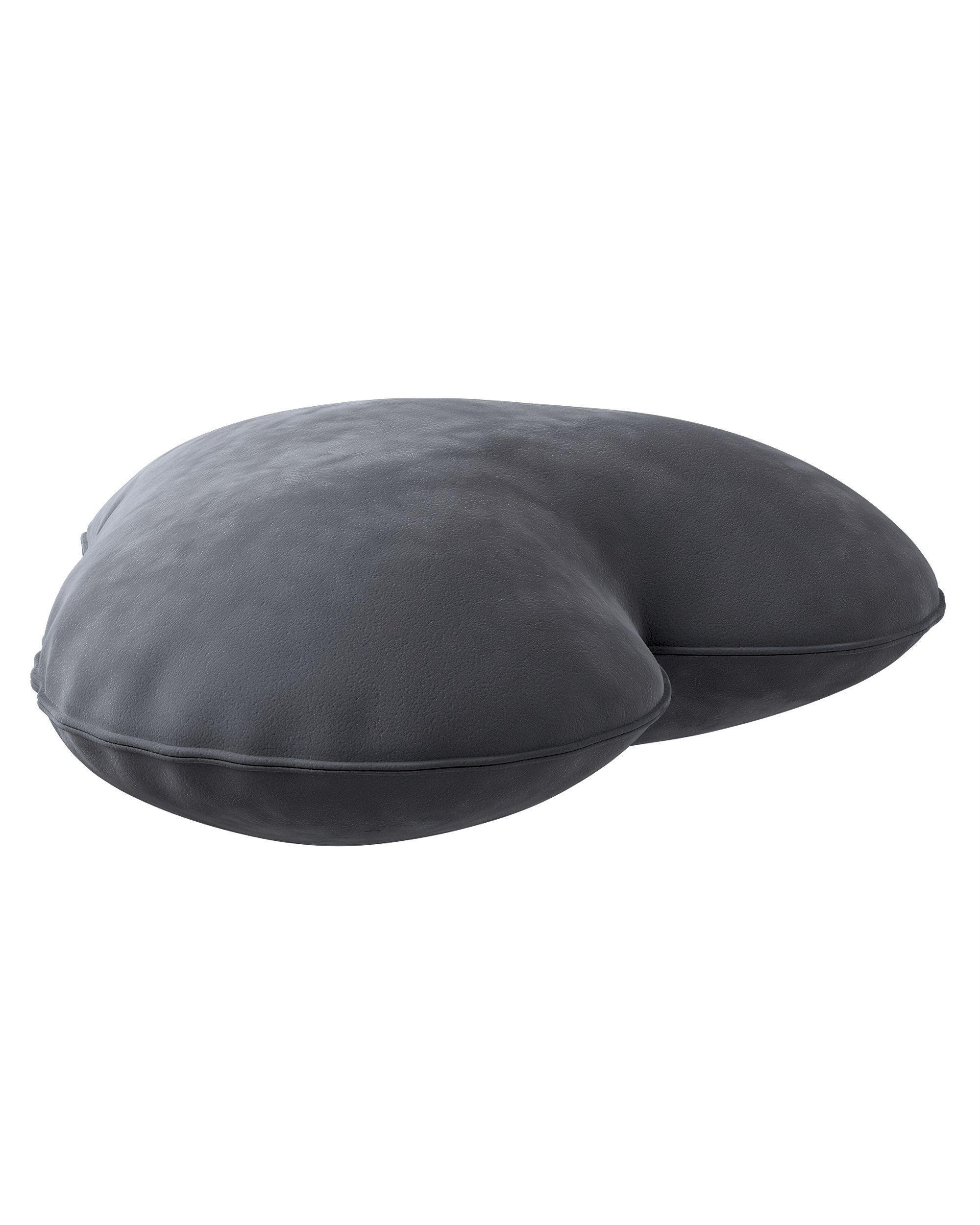 Coussin Heart of Love couleur gris tissu brillant, velours (hover)