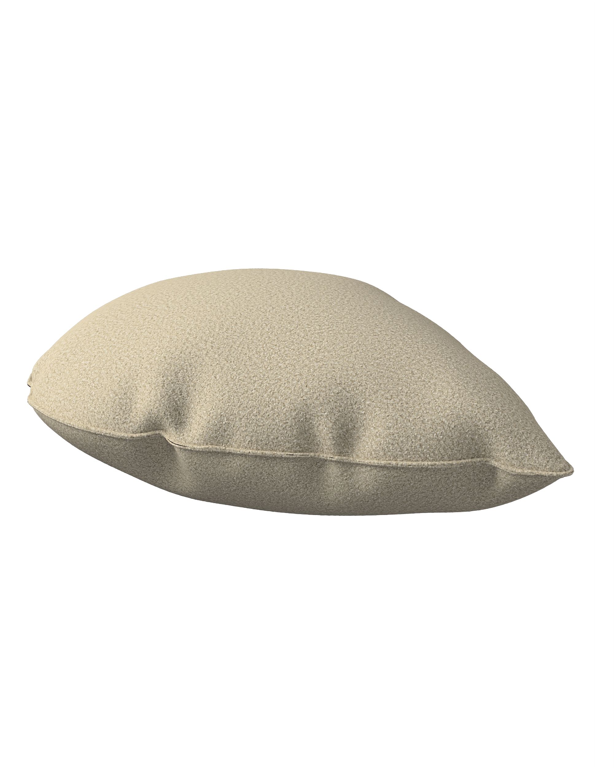 Coussin Sweet Drop couleur beige tissu tresse (hover)