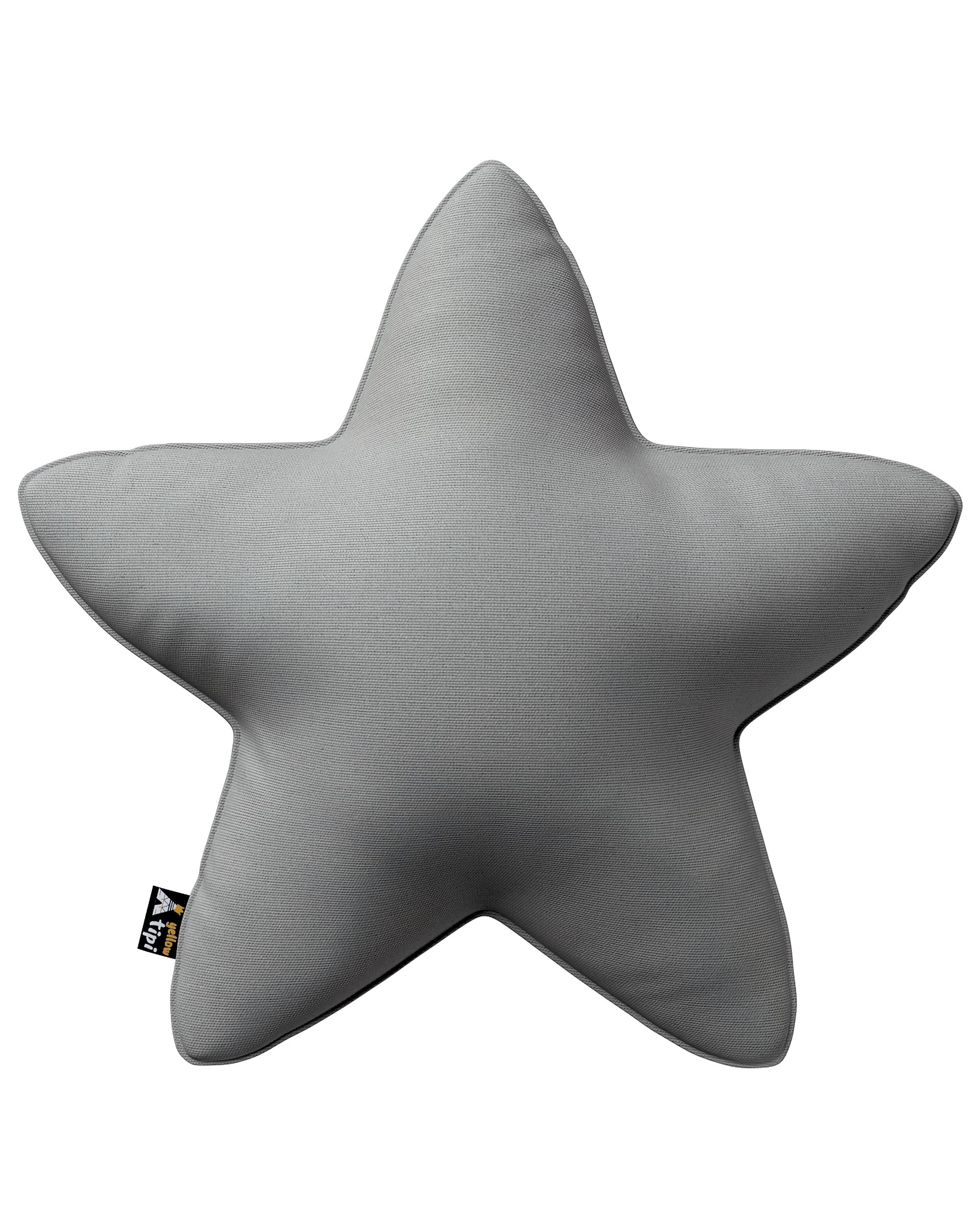 Coussin Lucky Star couleur gris