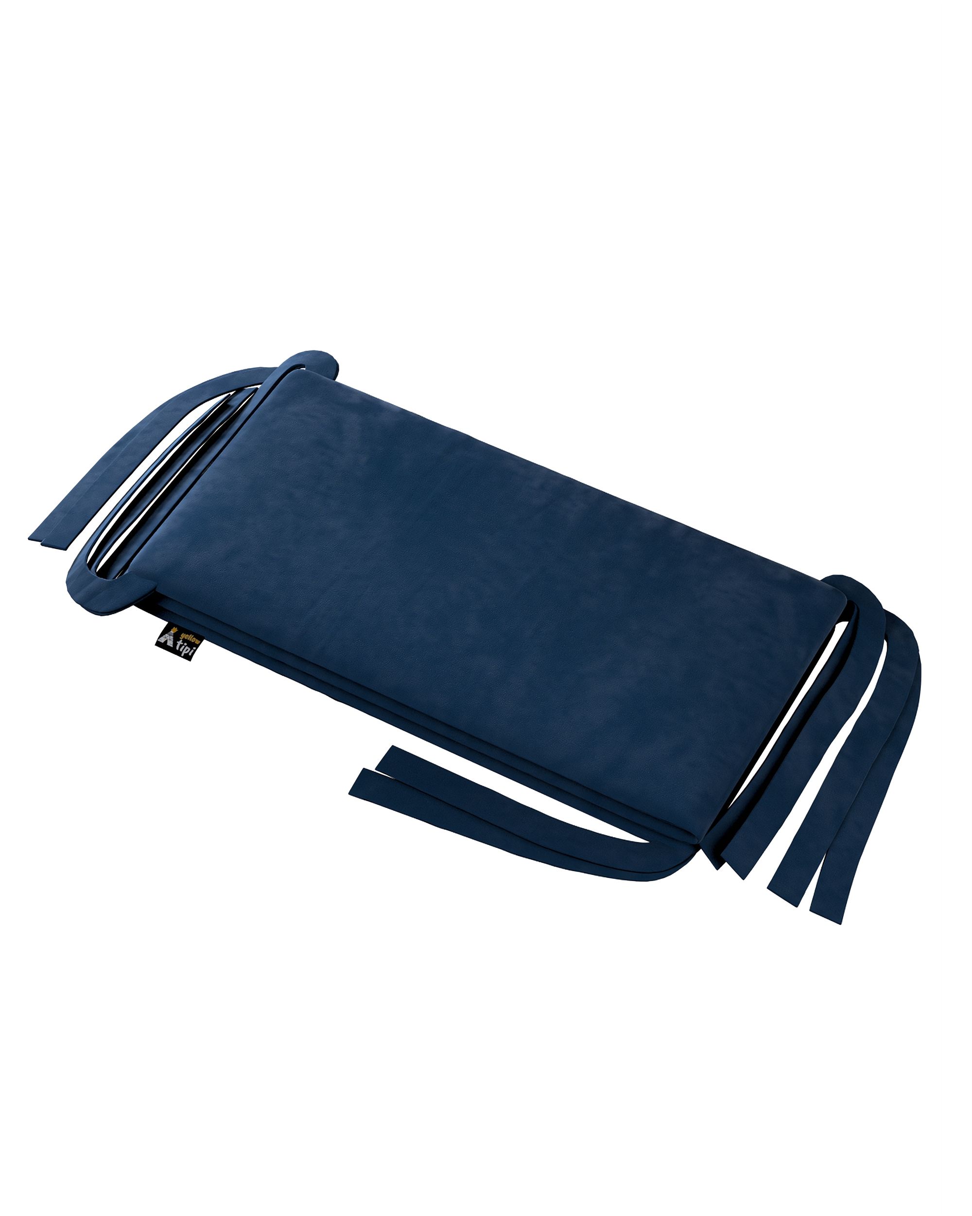 Tour de lit bébé couleur bleu marine tissu brillant, velours