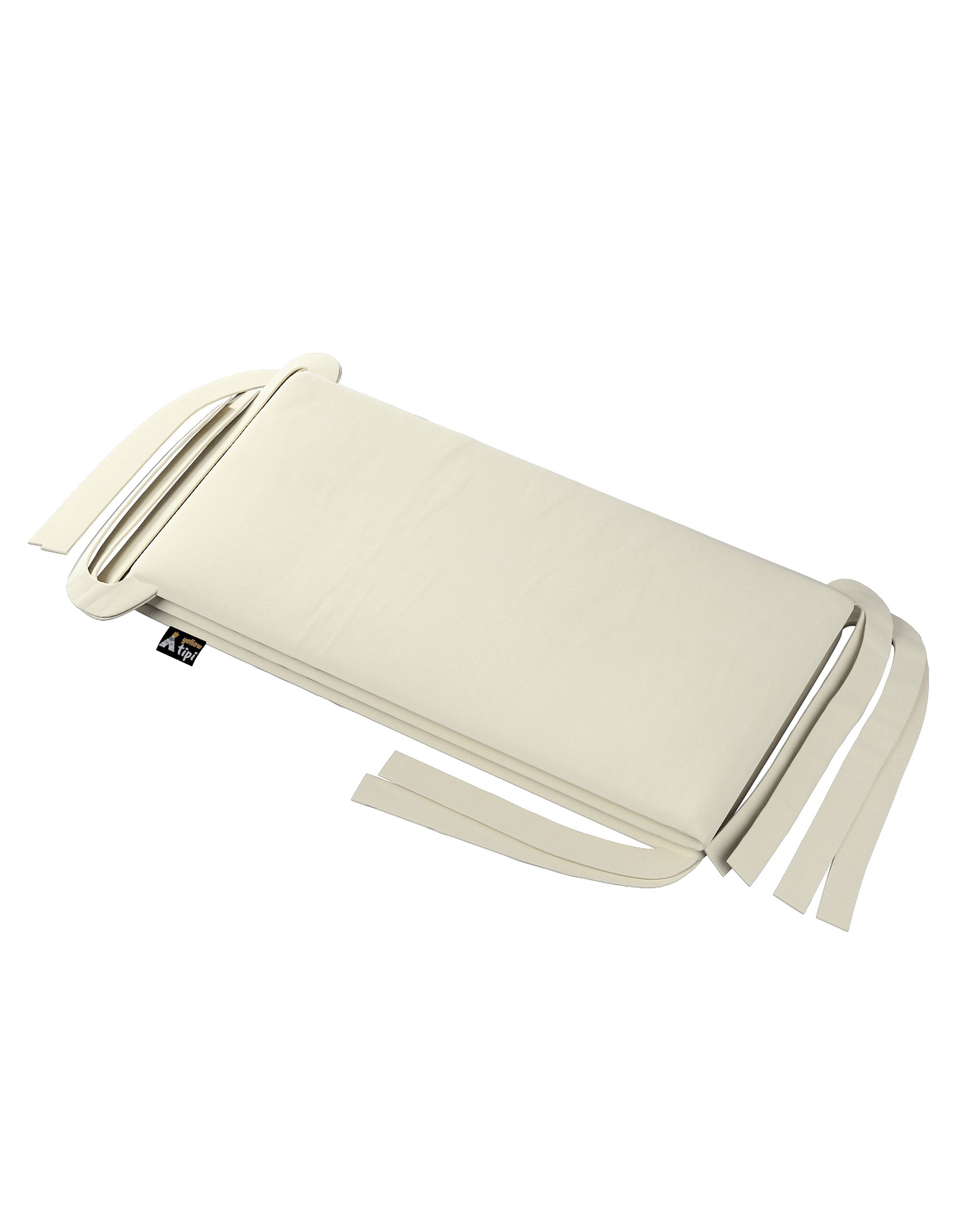 Tour de lit bébé couleur crème tissu brillant, velours