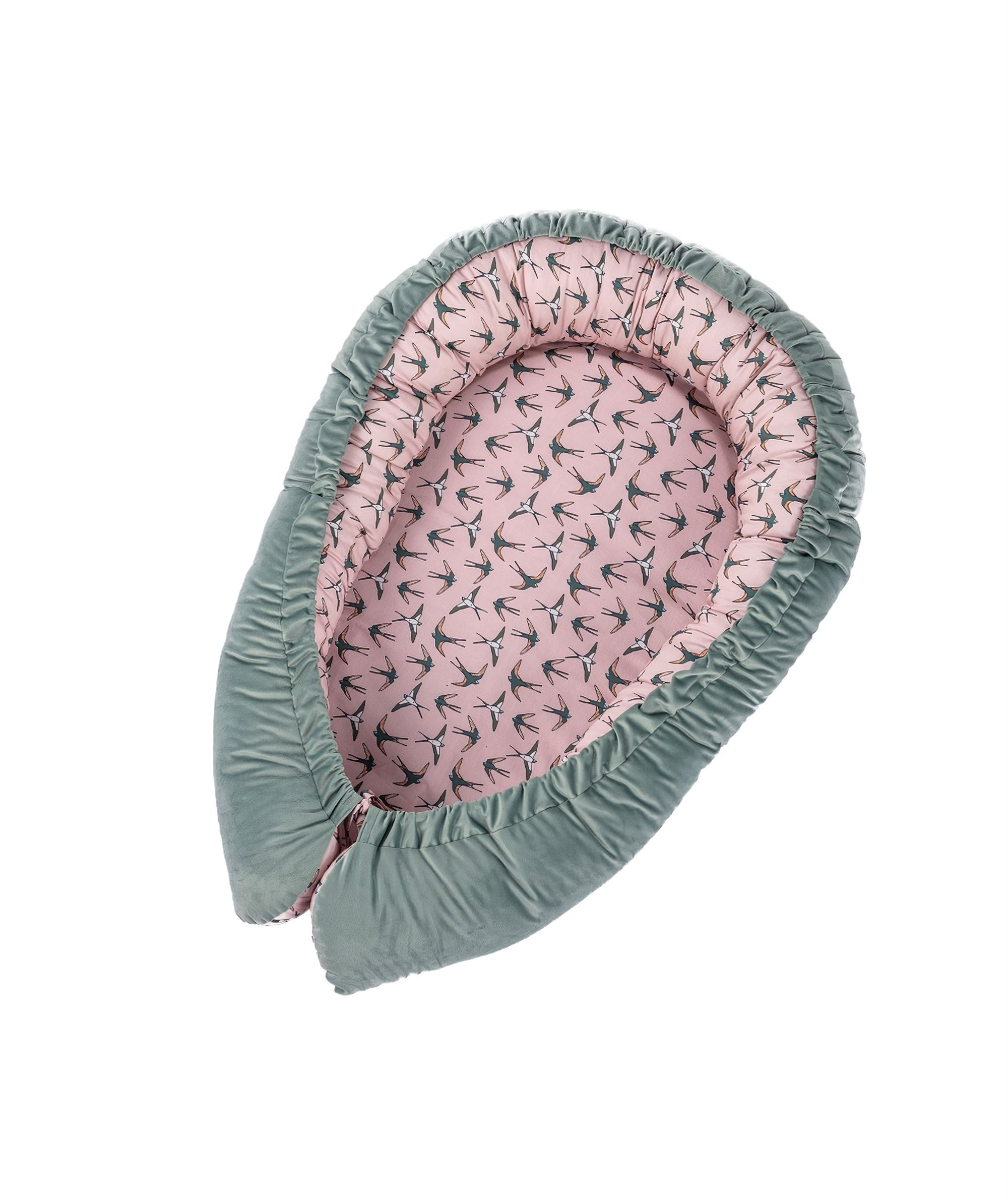 Réducteur de lit Velvet Nest Premium mint (hover)