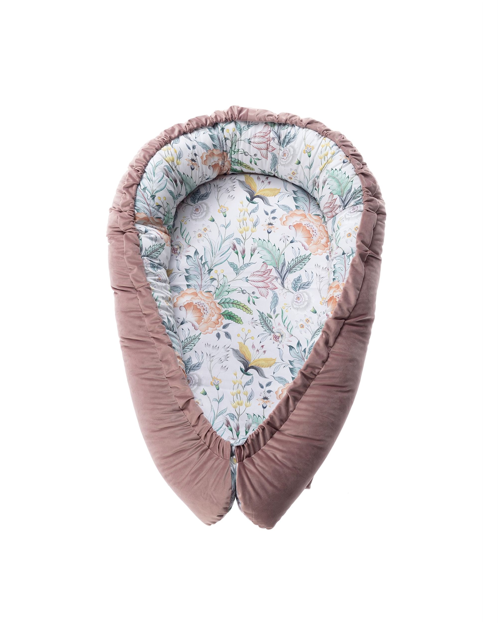 Réducteur de lit Velvet Nest Premium rose