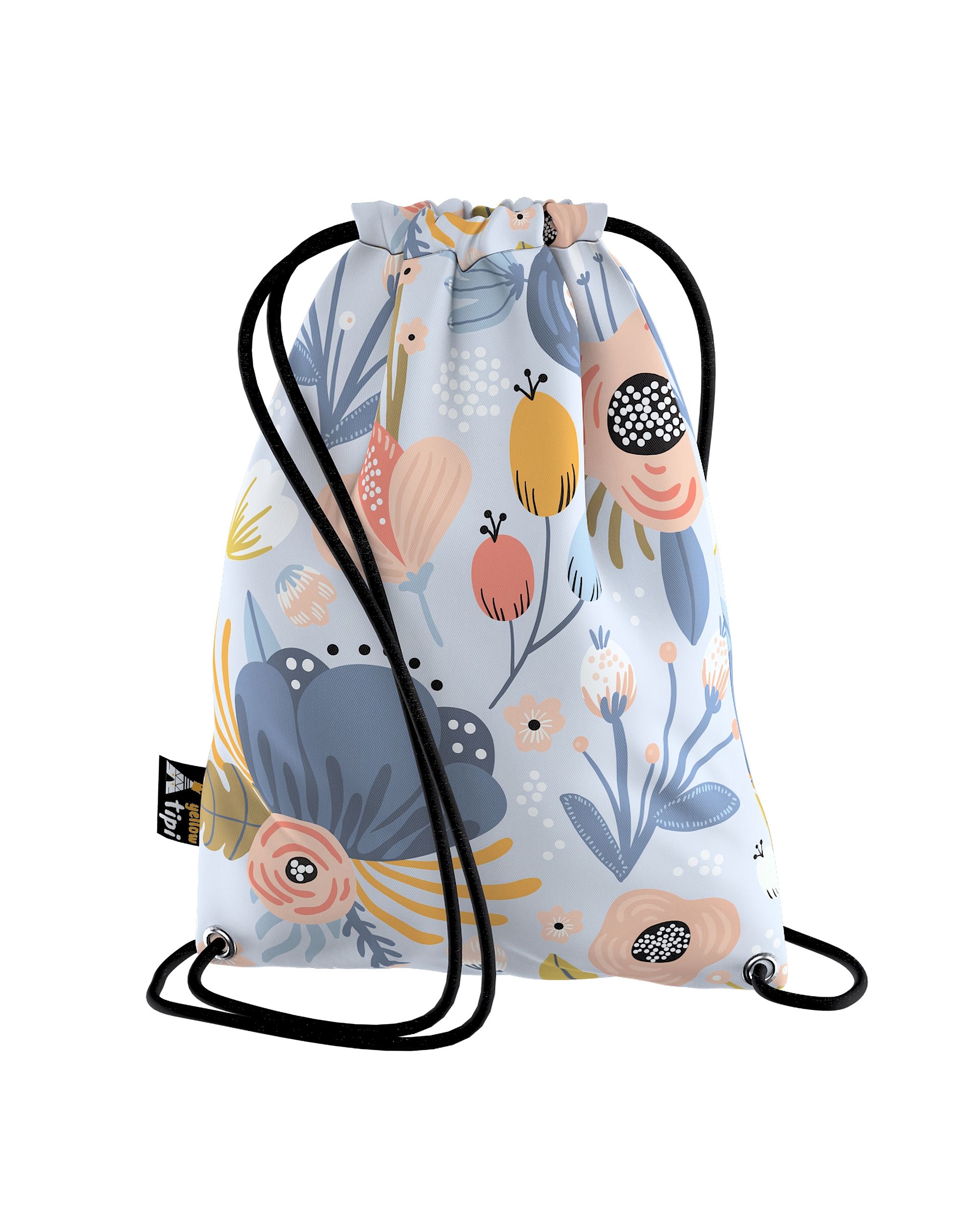 Sac à dos Kiddy couleur bleu tissu à motifs