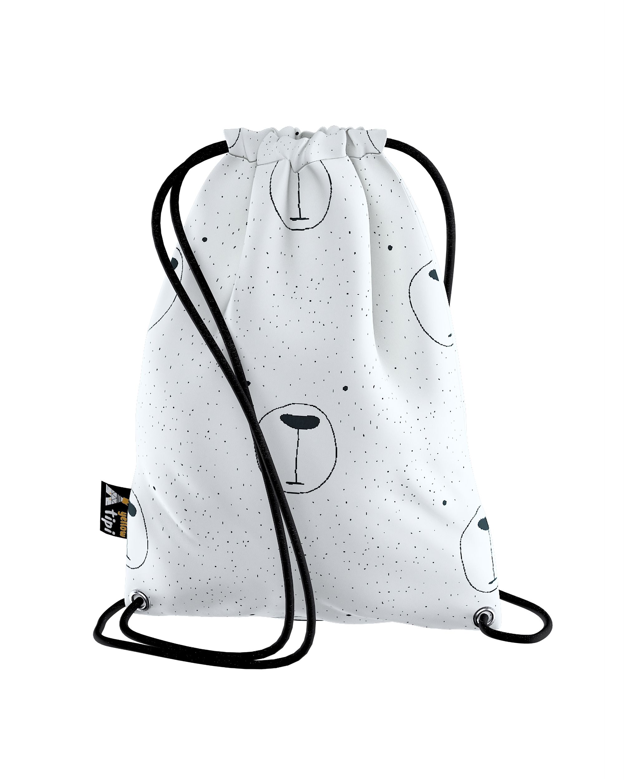 Sac à dos Kiddy couleur blanc tissu à motifs