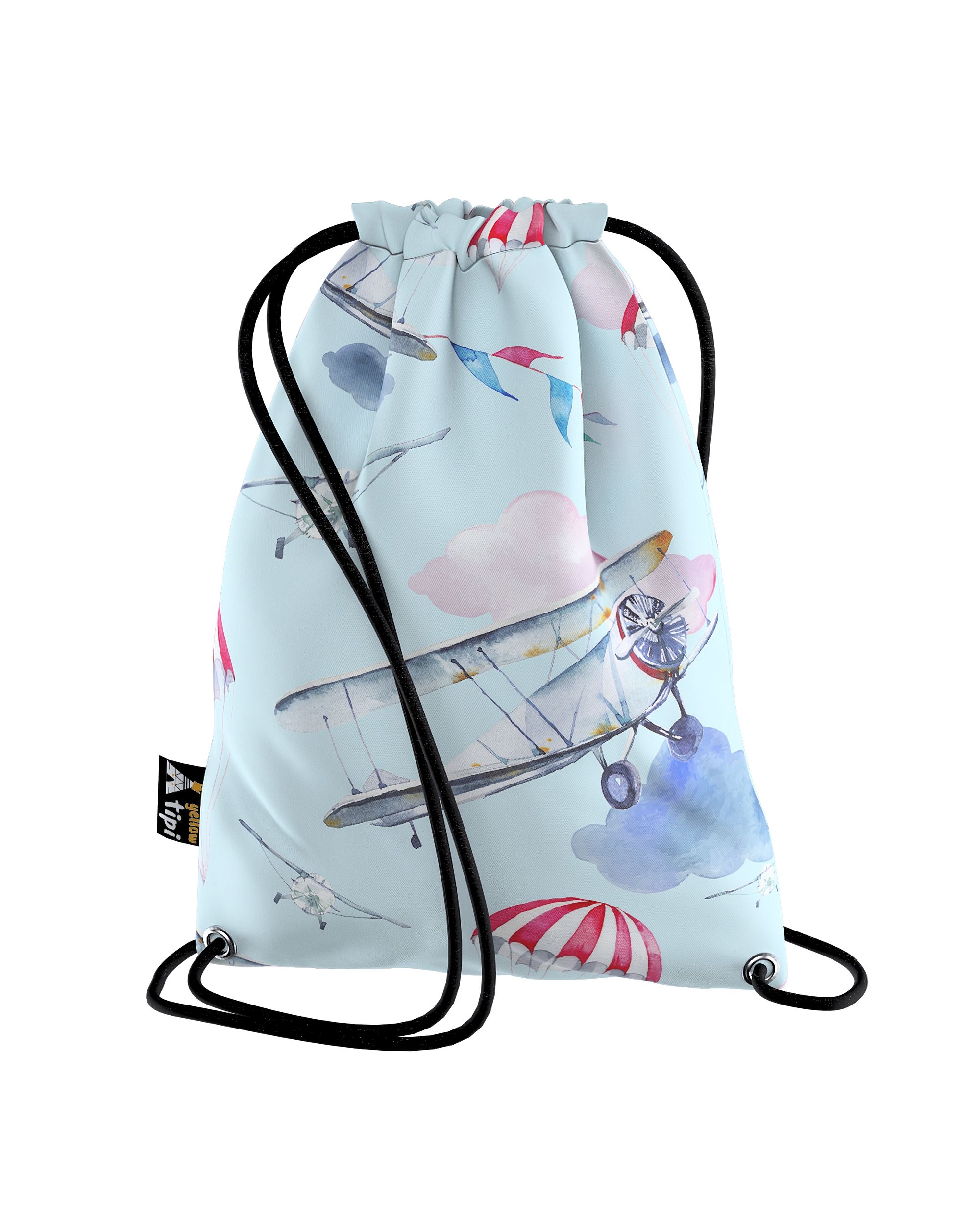 Sac à dos Kiddy couleur bleu tissu à motifs