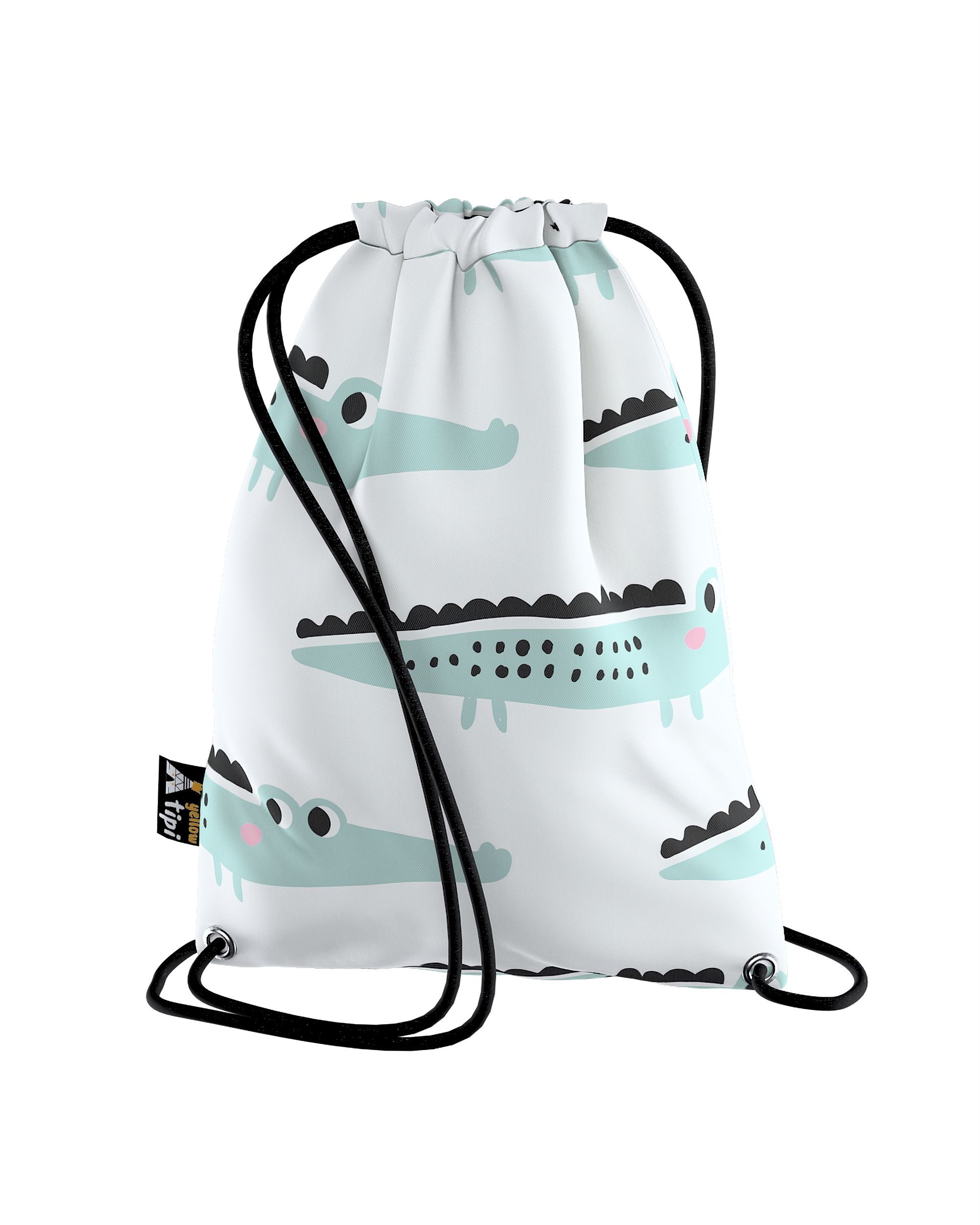Sac à dos Kiddy couleur vert tissu à motifs