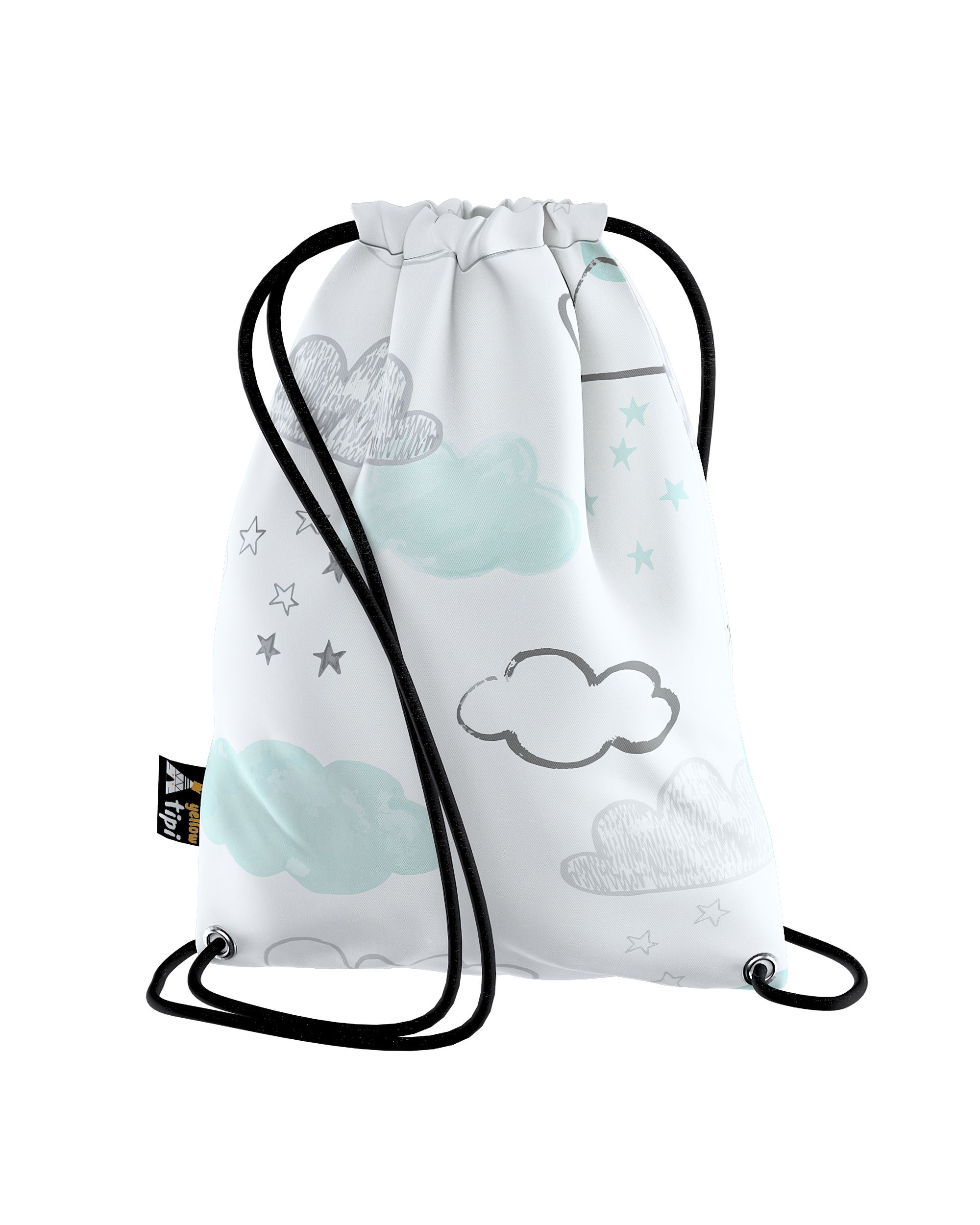 Sac à dos Kiddy couleur blanc tissu à motifs