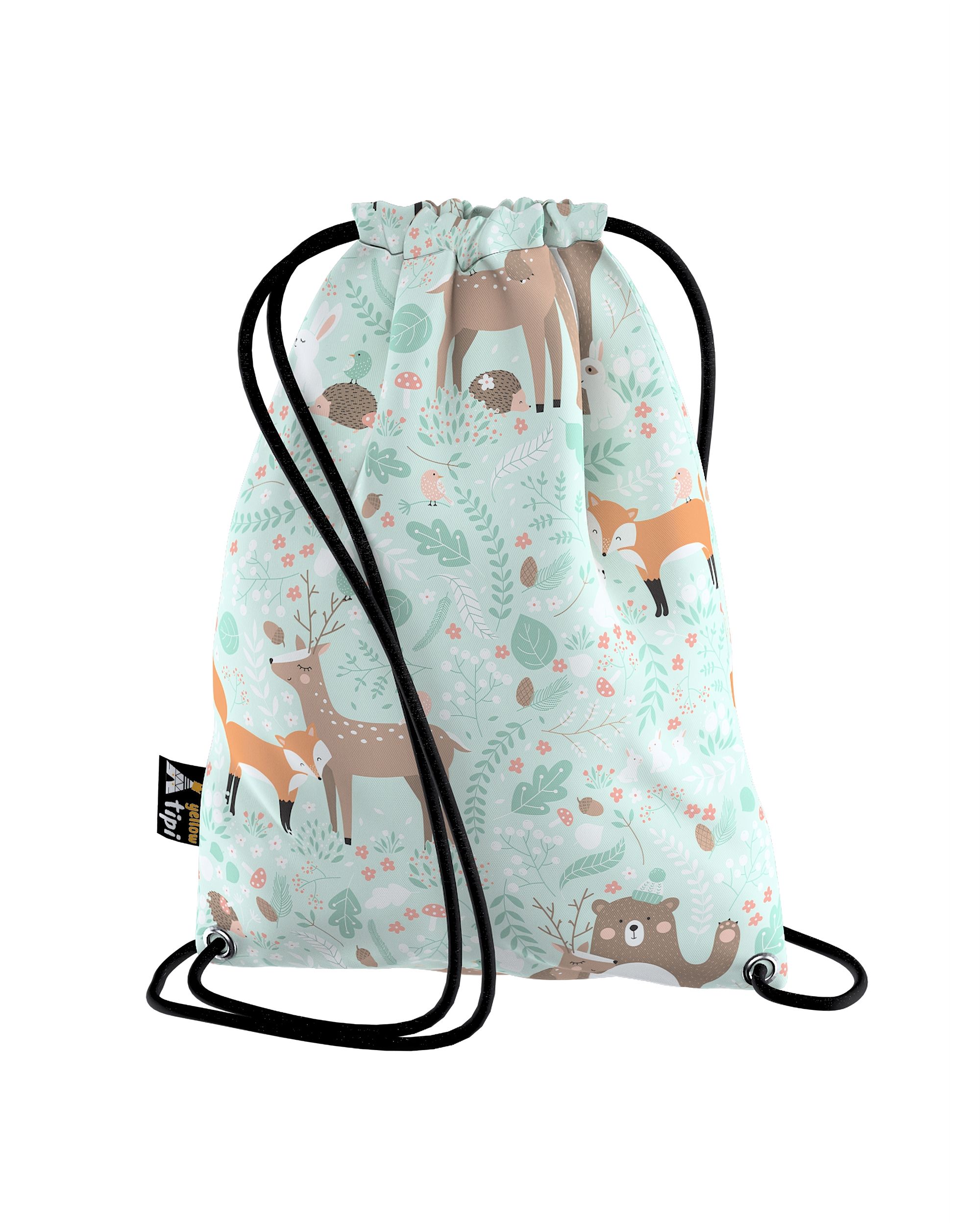 Sac à dos Kiddy couleur vert tissu à motifs