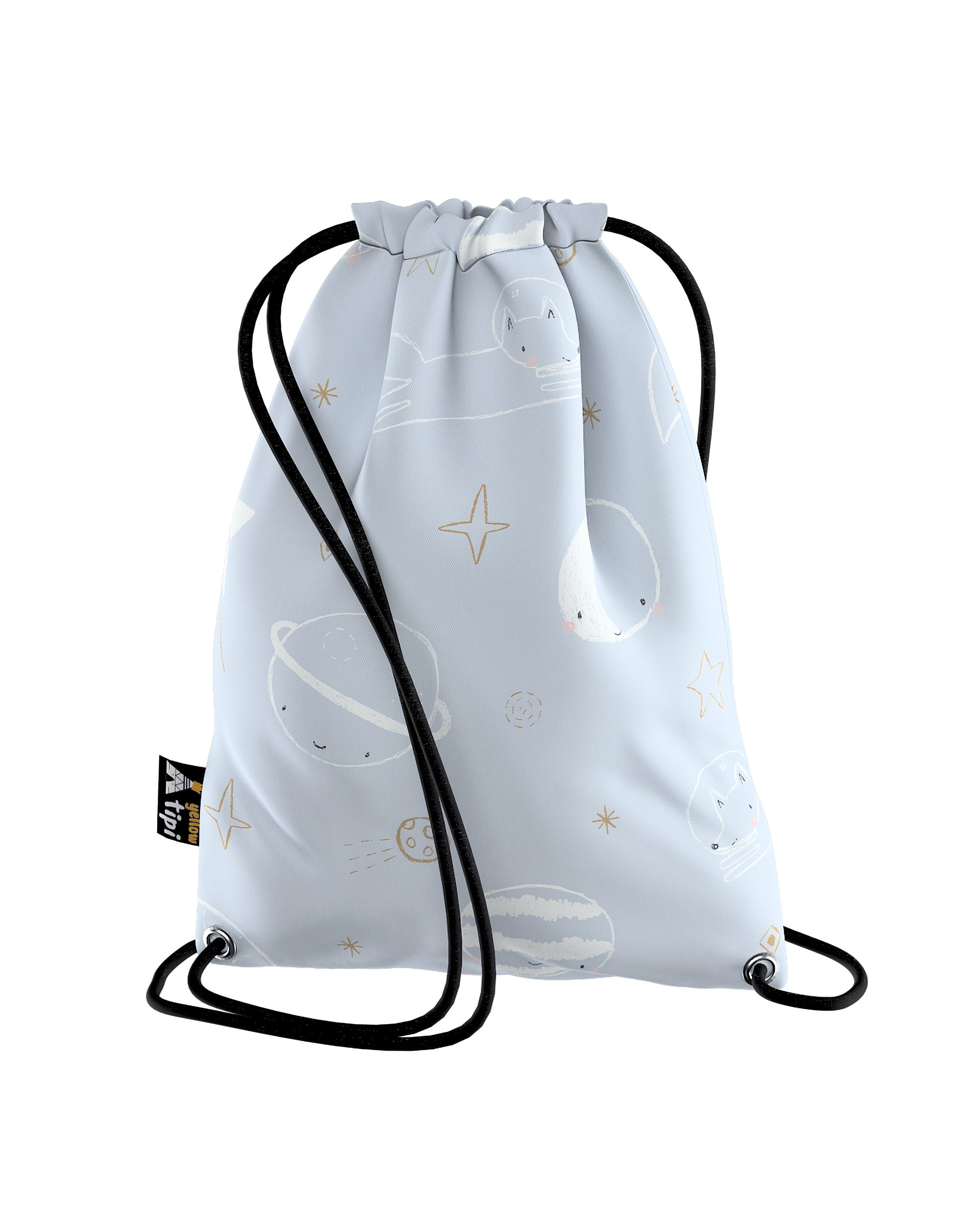 Sac à dos Kiddy couleur bleu tissu à motifs