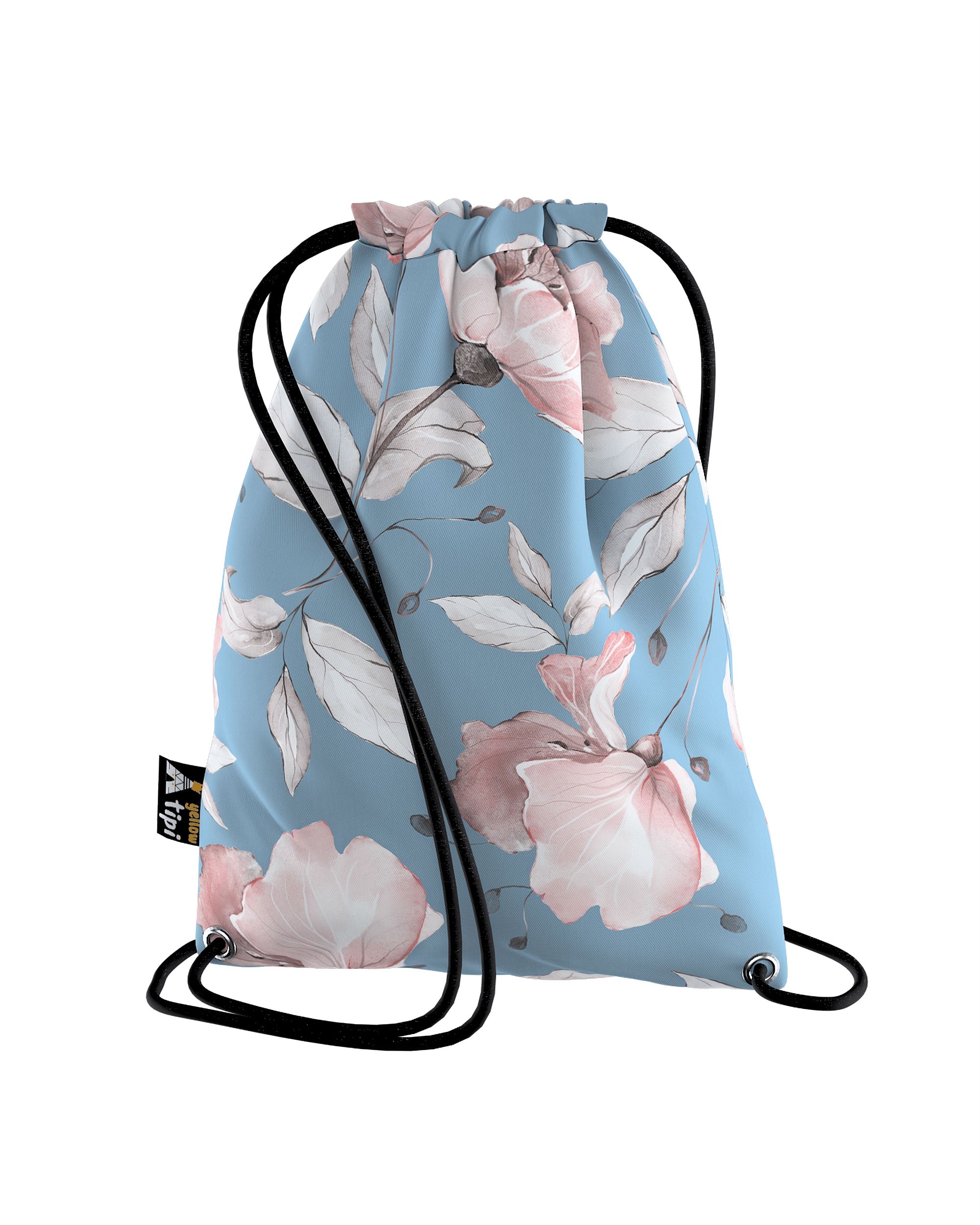 Sac à dos Kiddy couleur bleu tissu à motifs