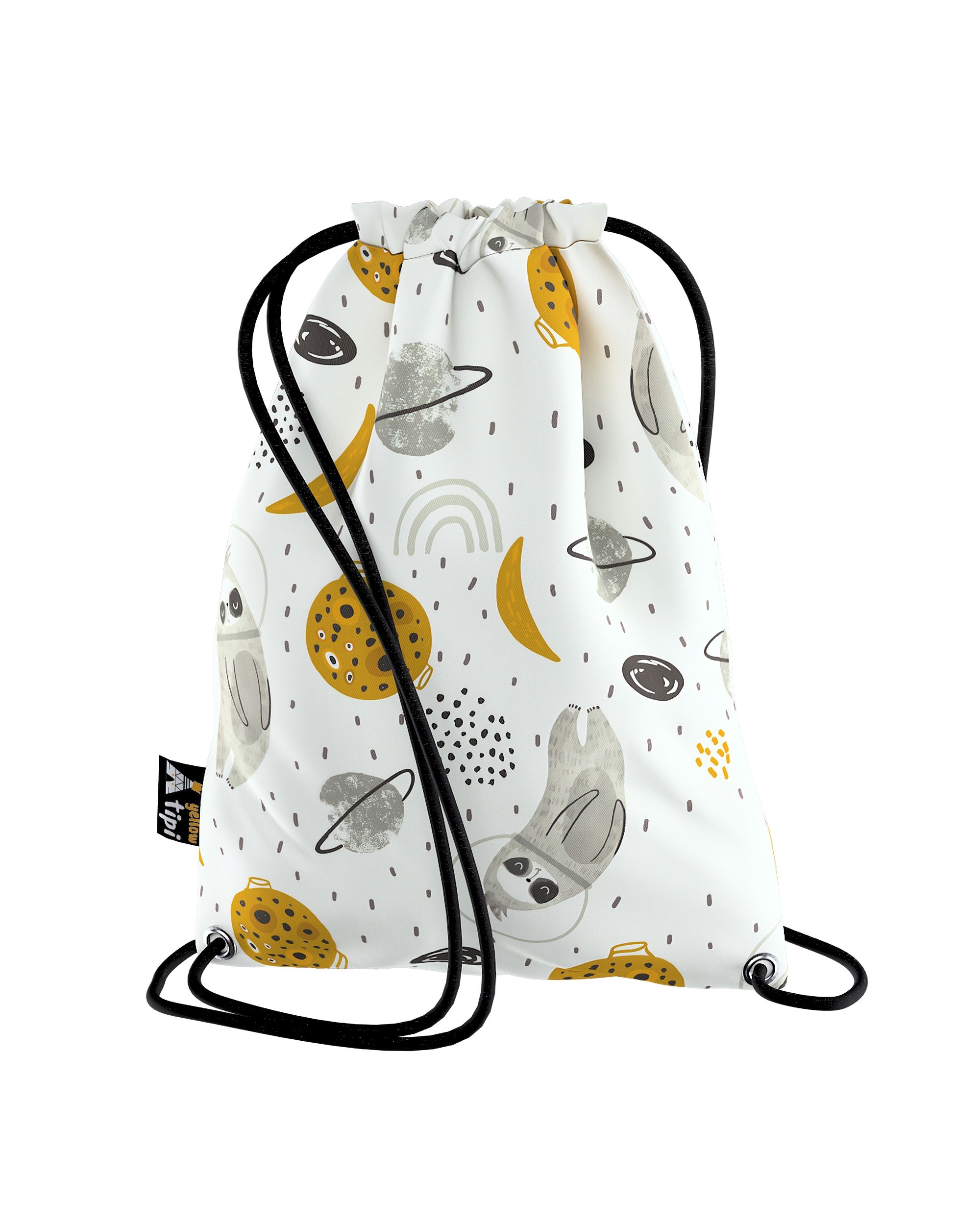 Sac à dos Kiddy couleur blanc tissu à motifs