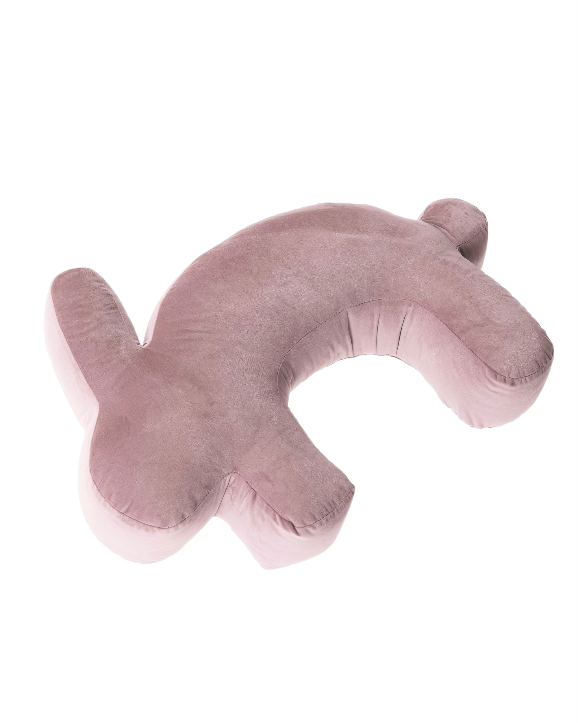Coussin d'allaitement Velvet Bunny rose (hover)
