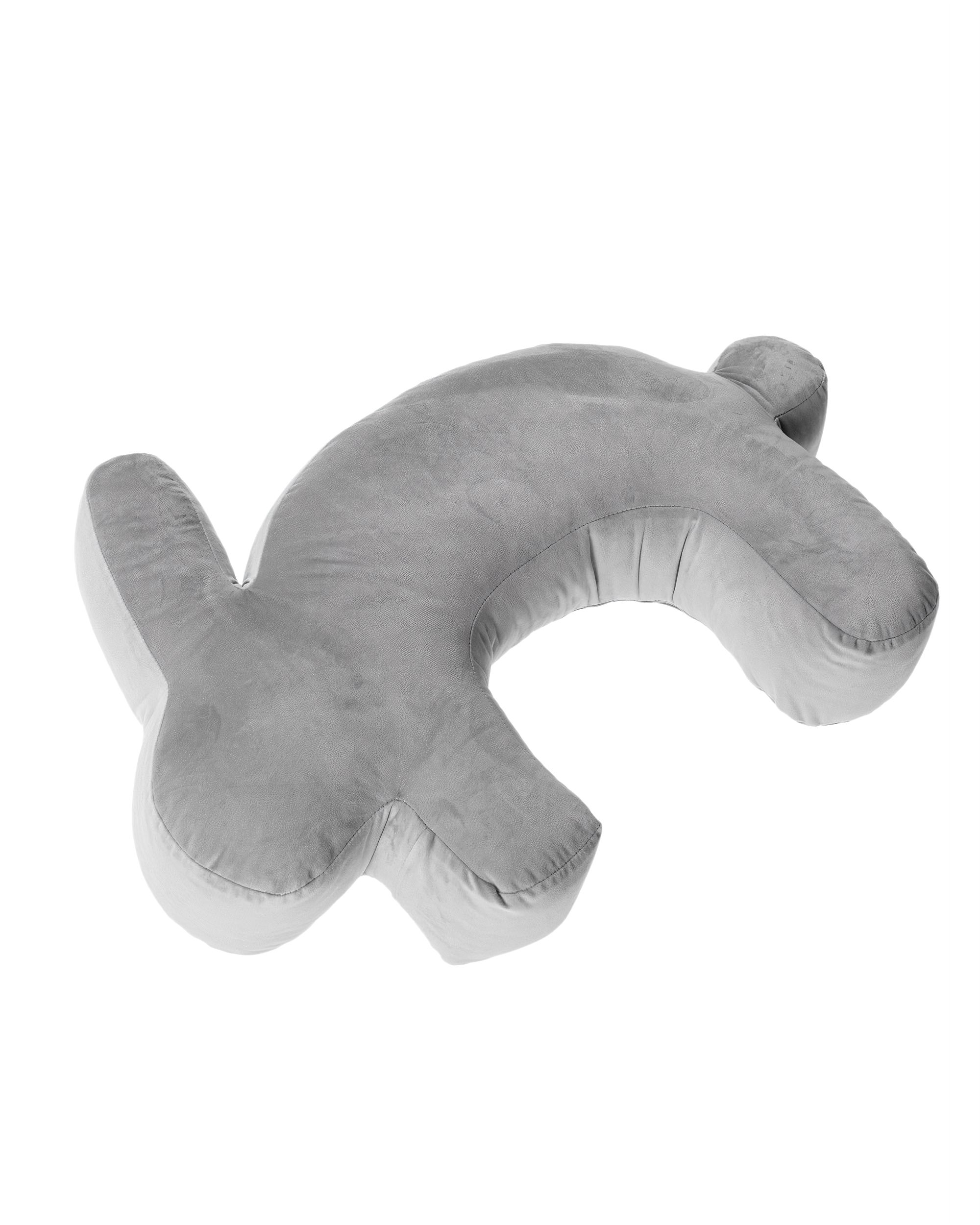 Coussin d'allaitement Velvet Bunny gray (hover)