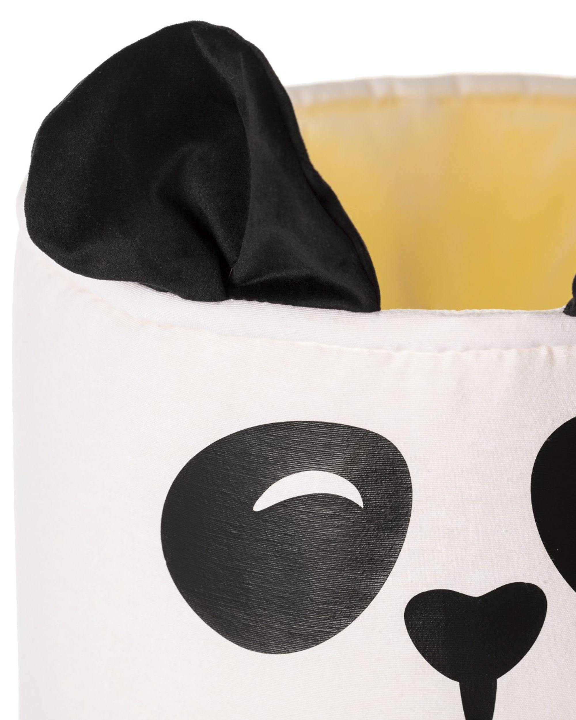 Panier à jouets Happy Band - Panda 25x30cm (hover)