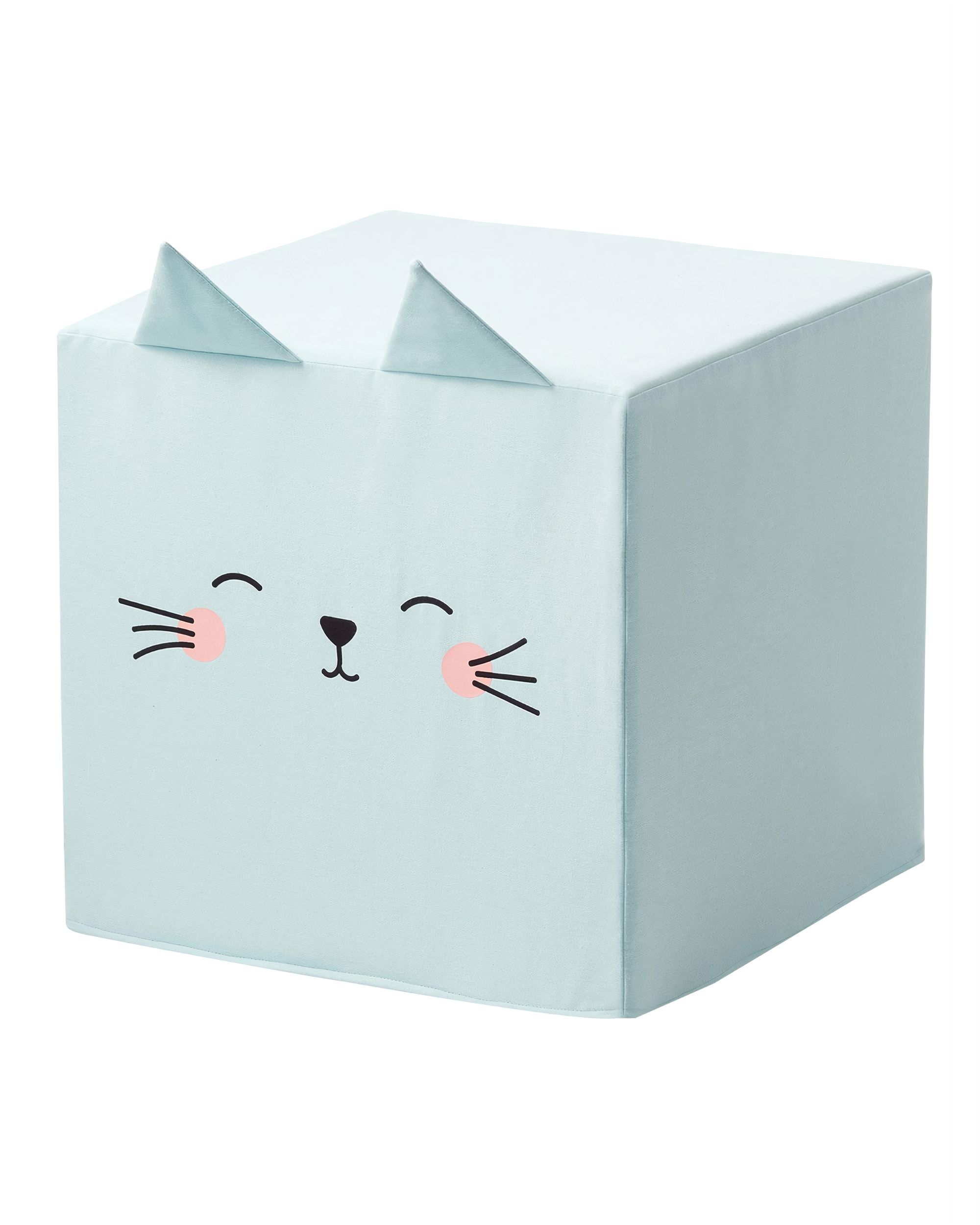 Pouf cube Rainbow Kitty