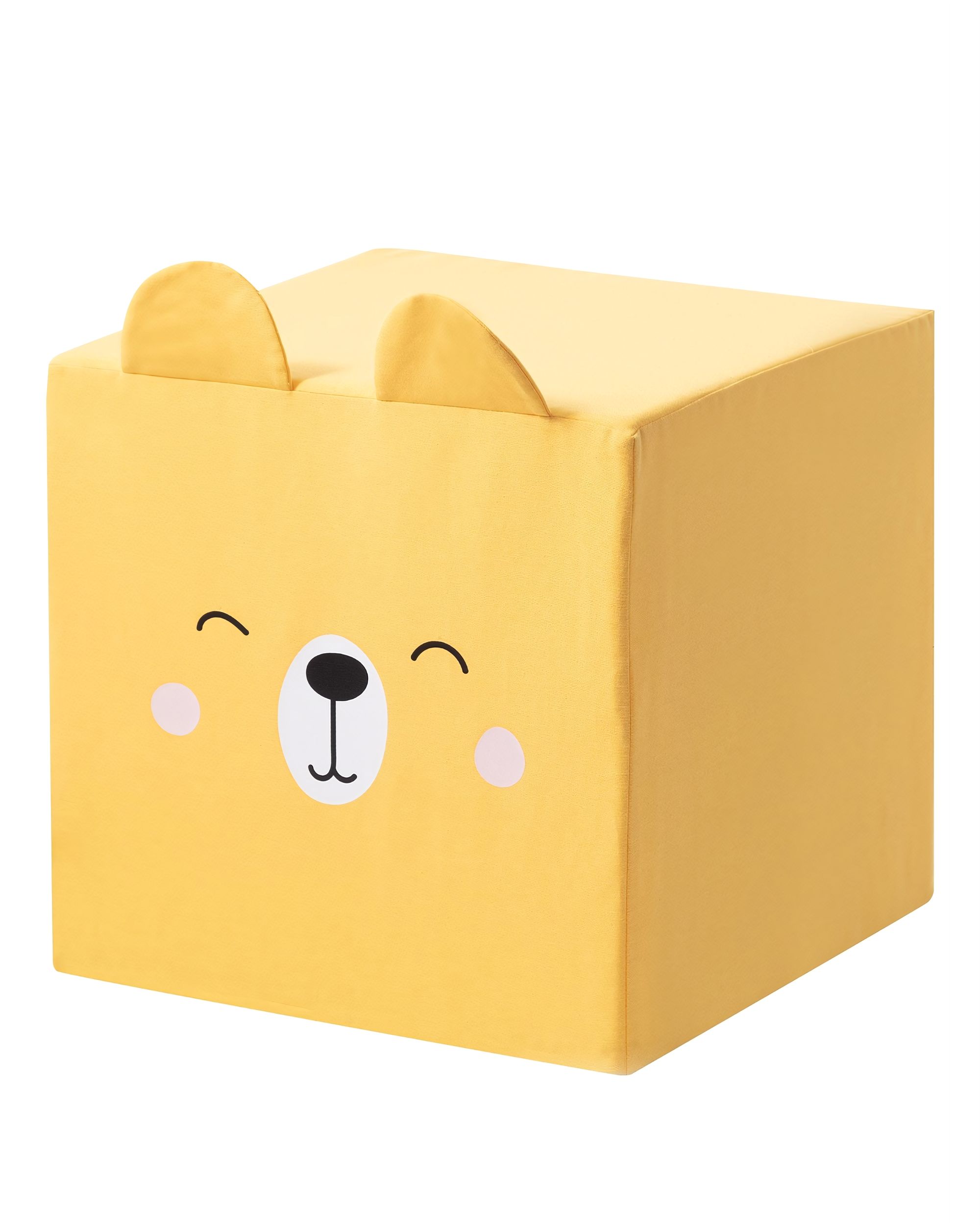 Pouf cube Rainbow Bear
