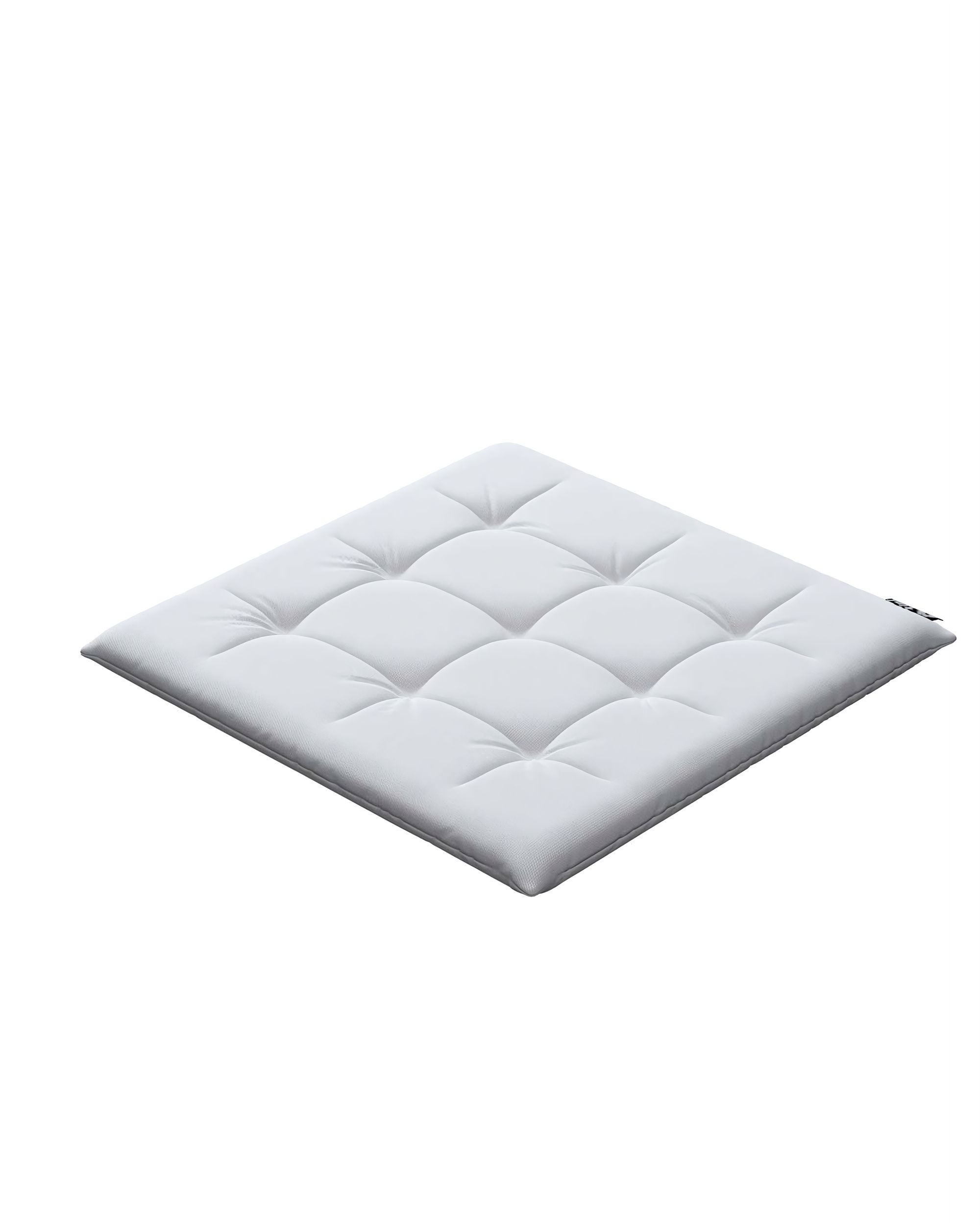 Coussin d'assise Eddie couleur blanc