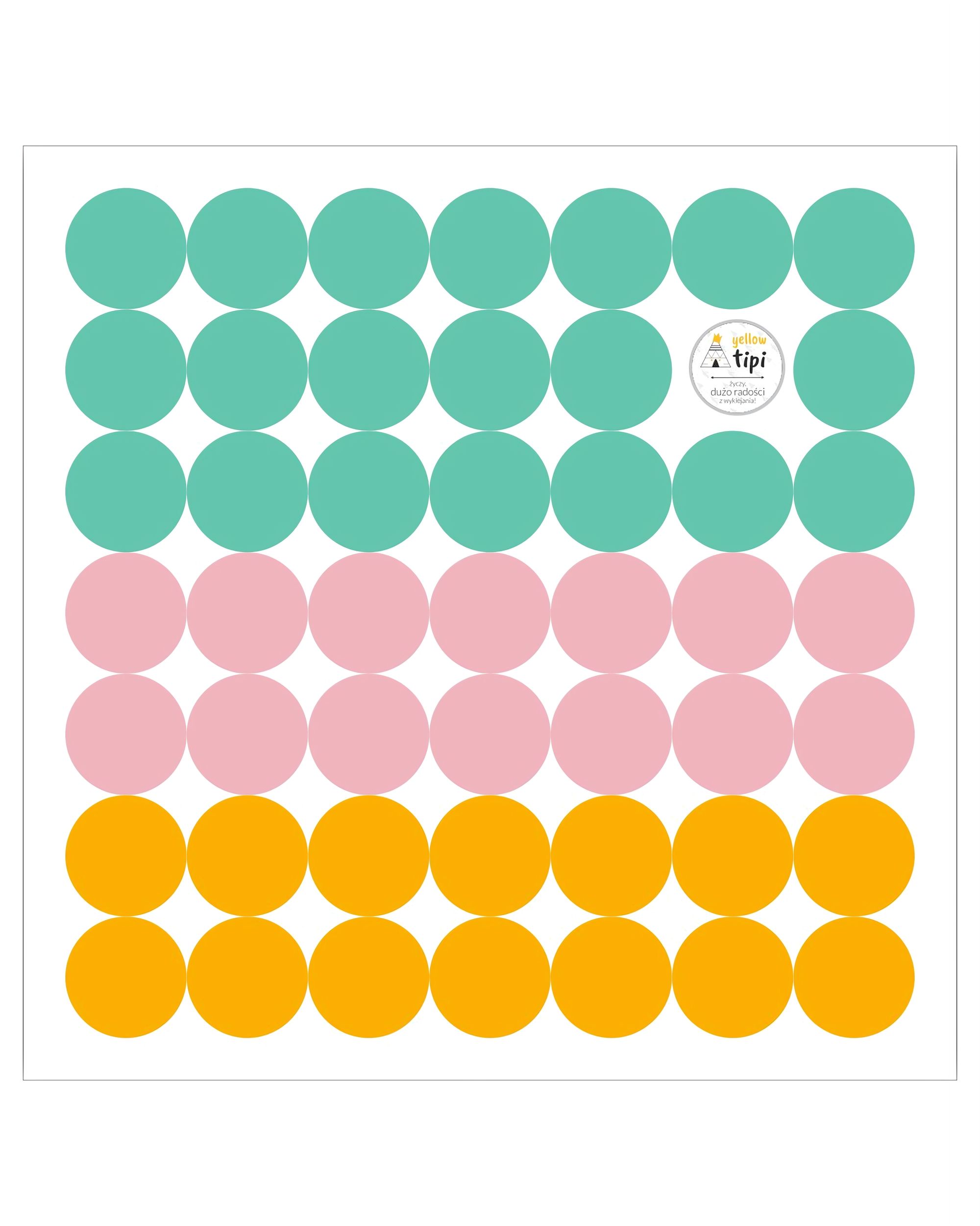 Petits stickers Mini Dots happy tone
