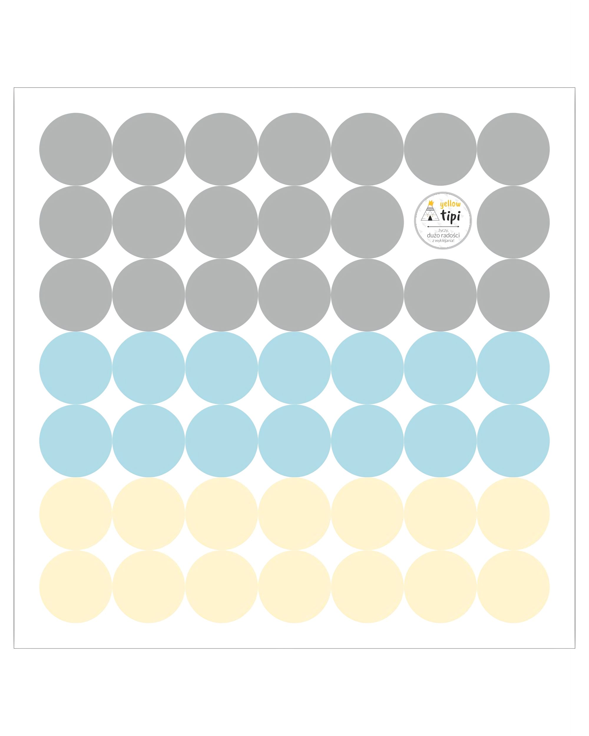Stickers Mini Dots sky tone