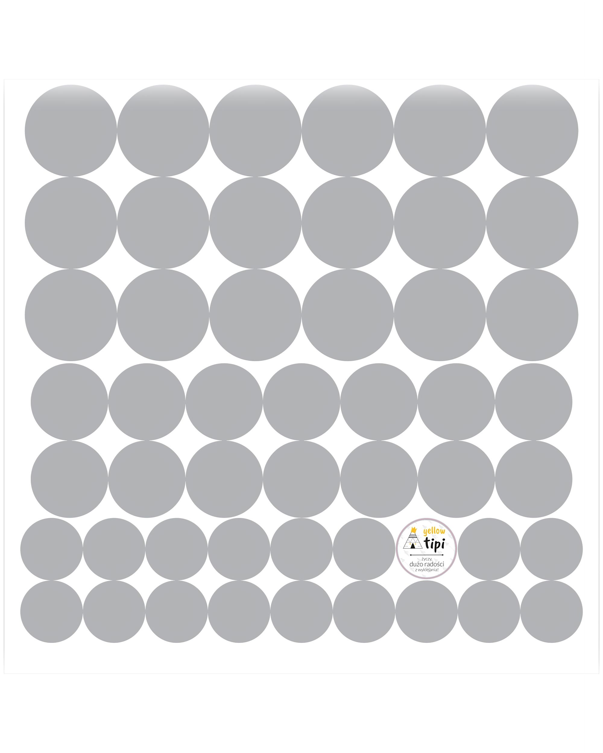 Petits stickers Mini Dots gray tone